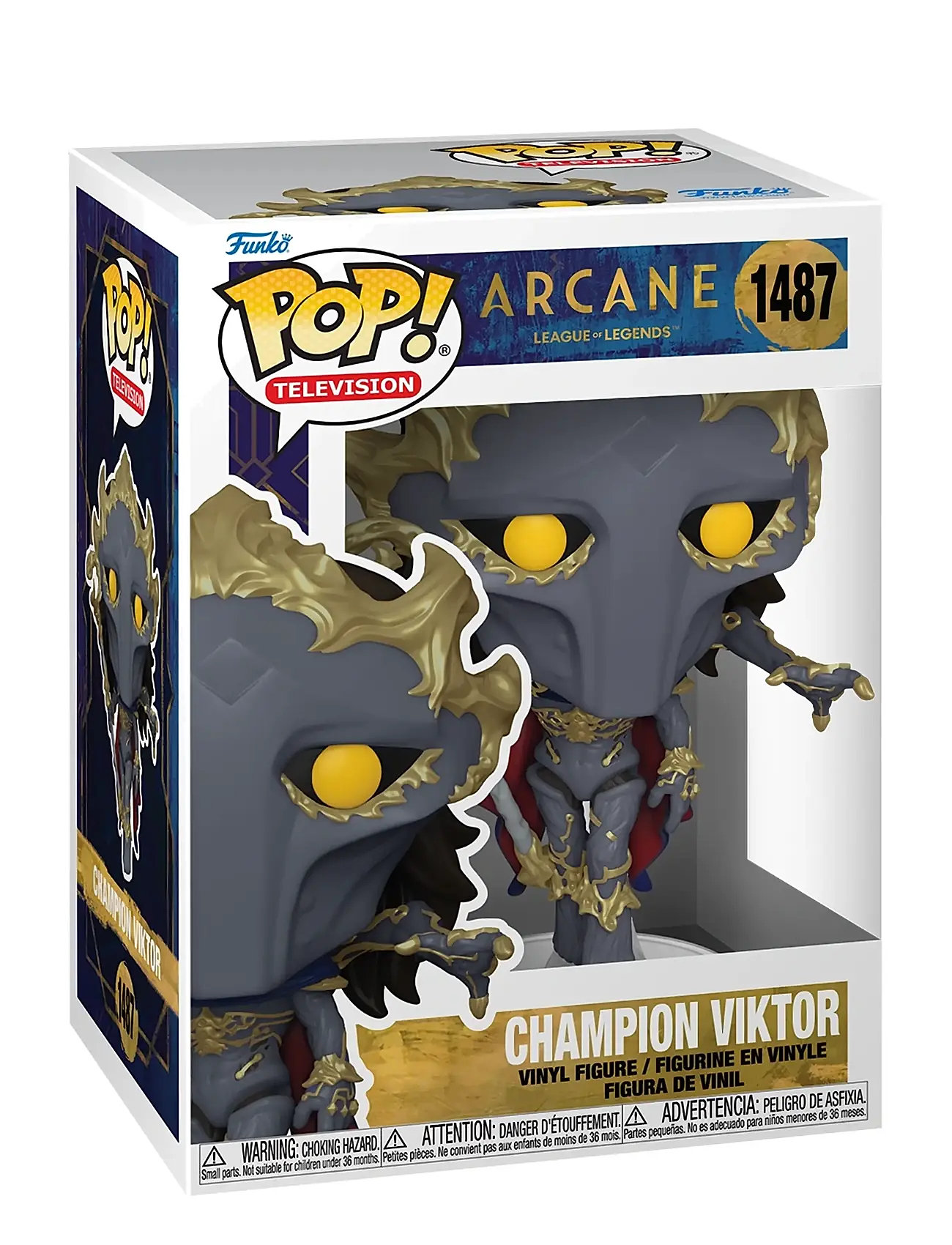 Funko Funko Pop Vinyl Lol Arcane Viktor, One Size, Grey, Legesæt Og Actionfigurer > Actionfigurer, Børn