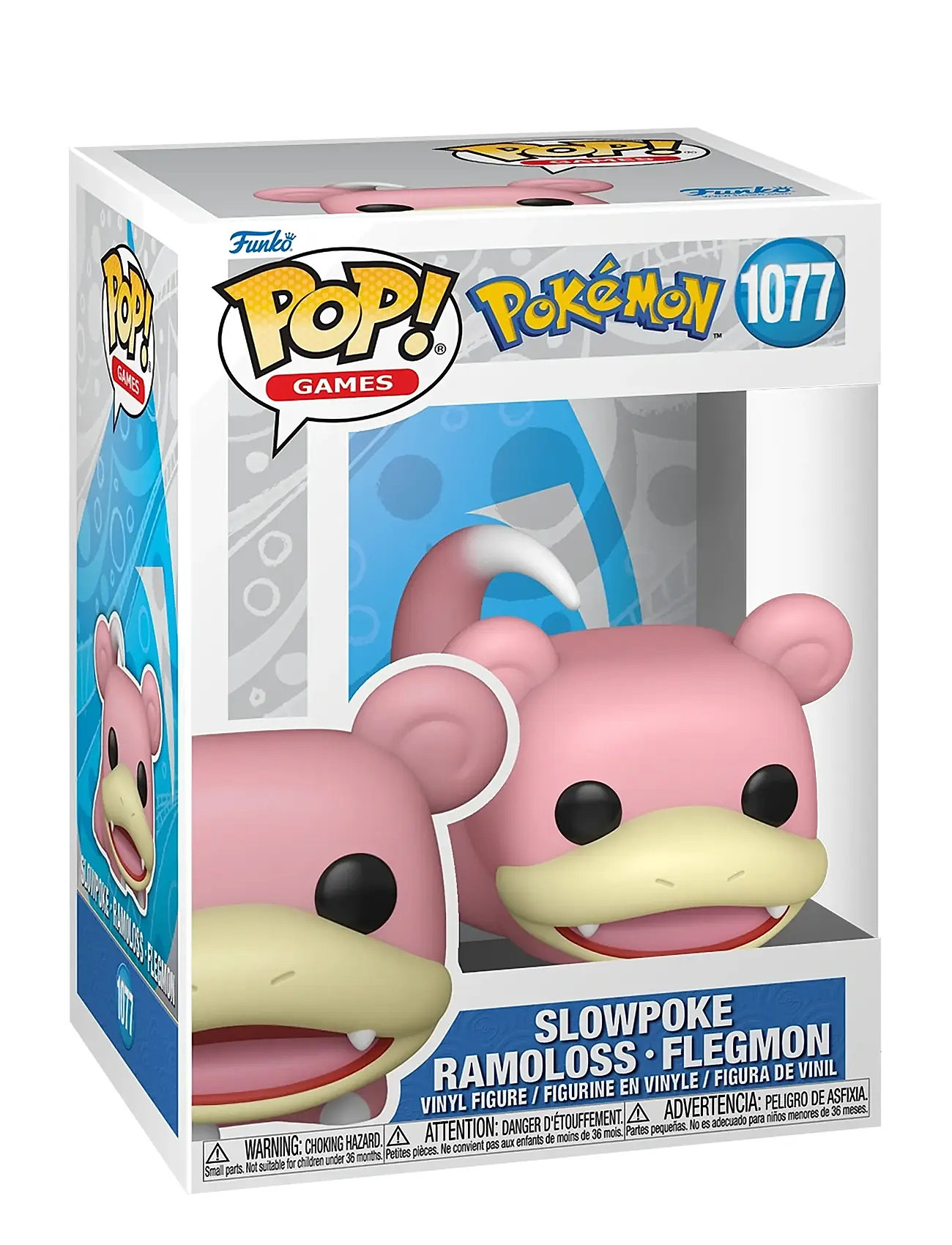 Funko Funko Pop Vinyl Pokemon Slowpoke, One Size, Pink, Legesæt Og Actionfigurer > Actionfigurer, Børn