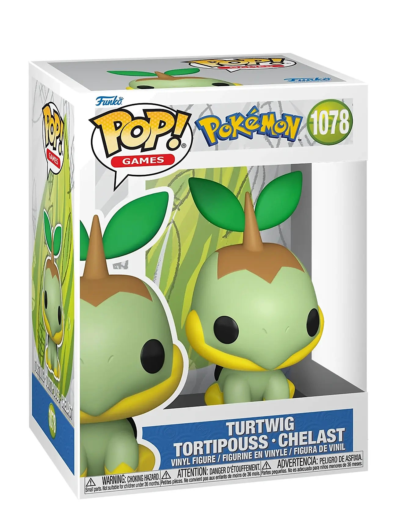 Funko Funko Pop Vinyl Pokemon Turtwig, One Size, Green, Legesæt Og Actionfigurer > Actionfigurer, Børn