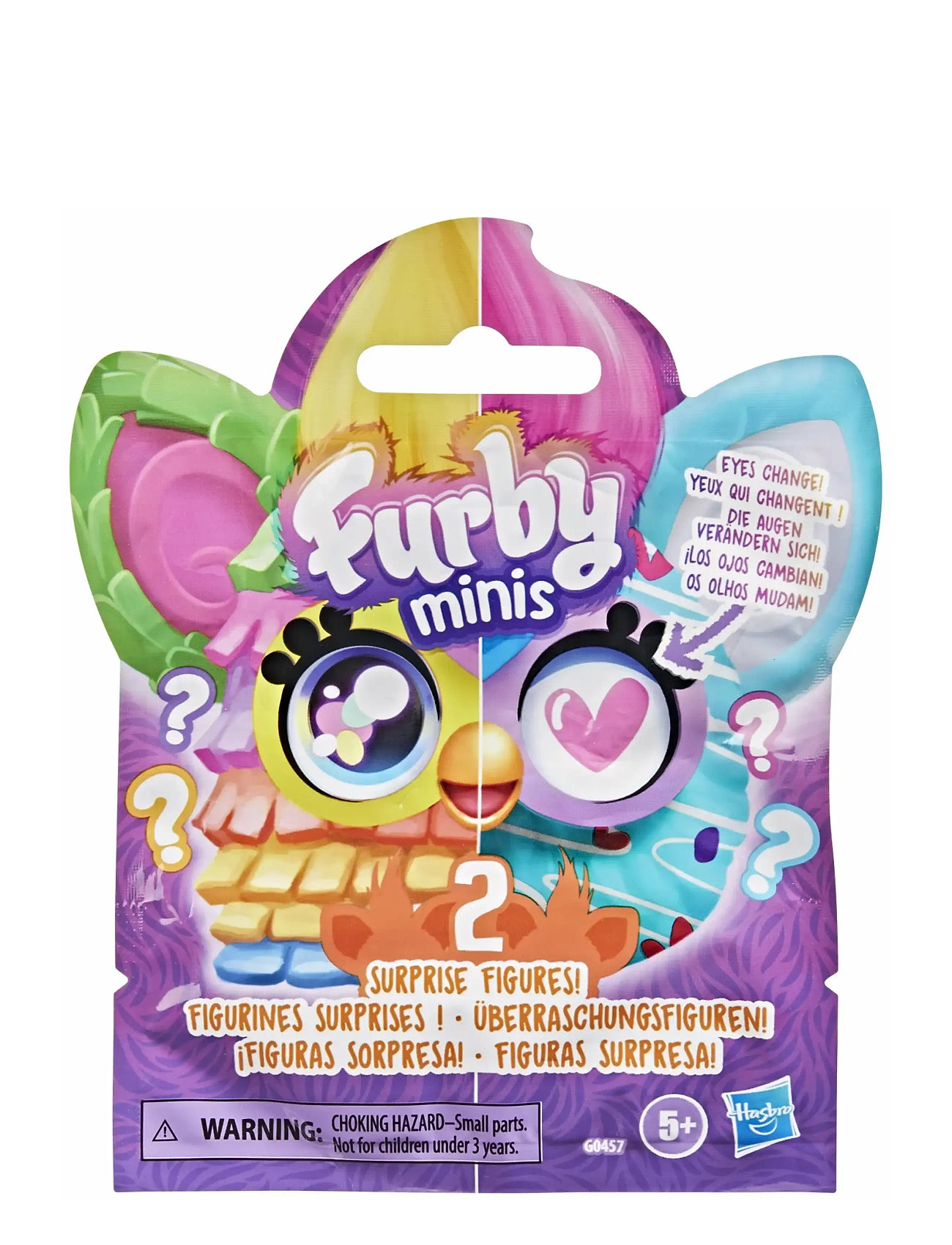 Furby Furby Minis-Överraskning I 2-Pack, One Size, Multi/patterned, Interaktive Dyr Og Robotter > Interaktive Dyr, Børn