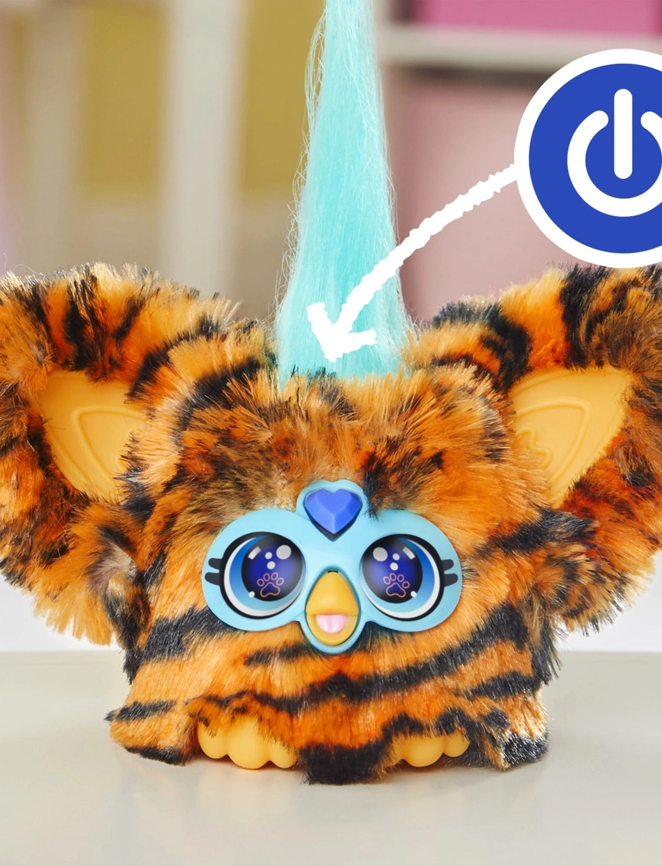 Furby Furby Furblets Ty-Bee, One Size, Orange, Soft Legetøj > Stuffed Legetøj, Børn