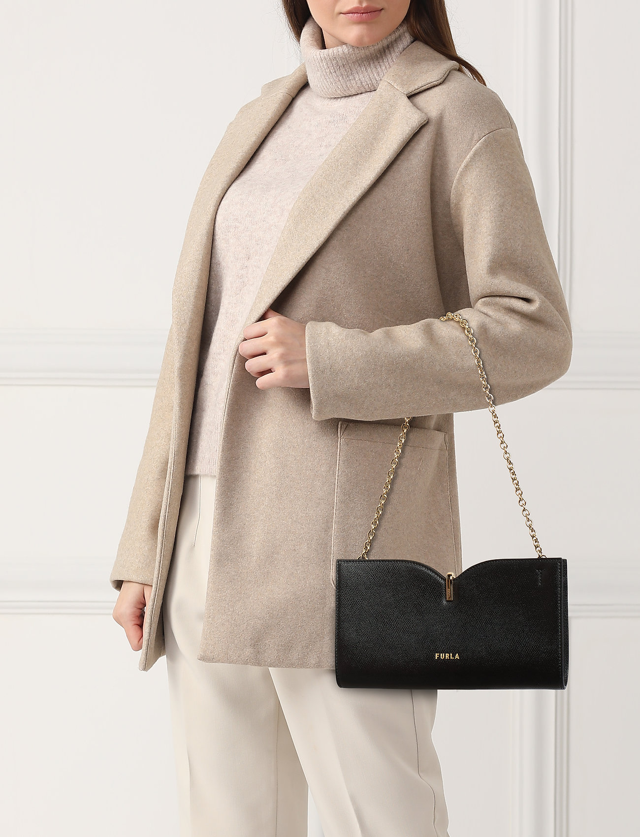 furla ribbon pochette