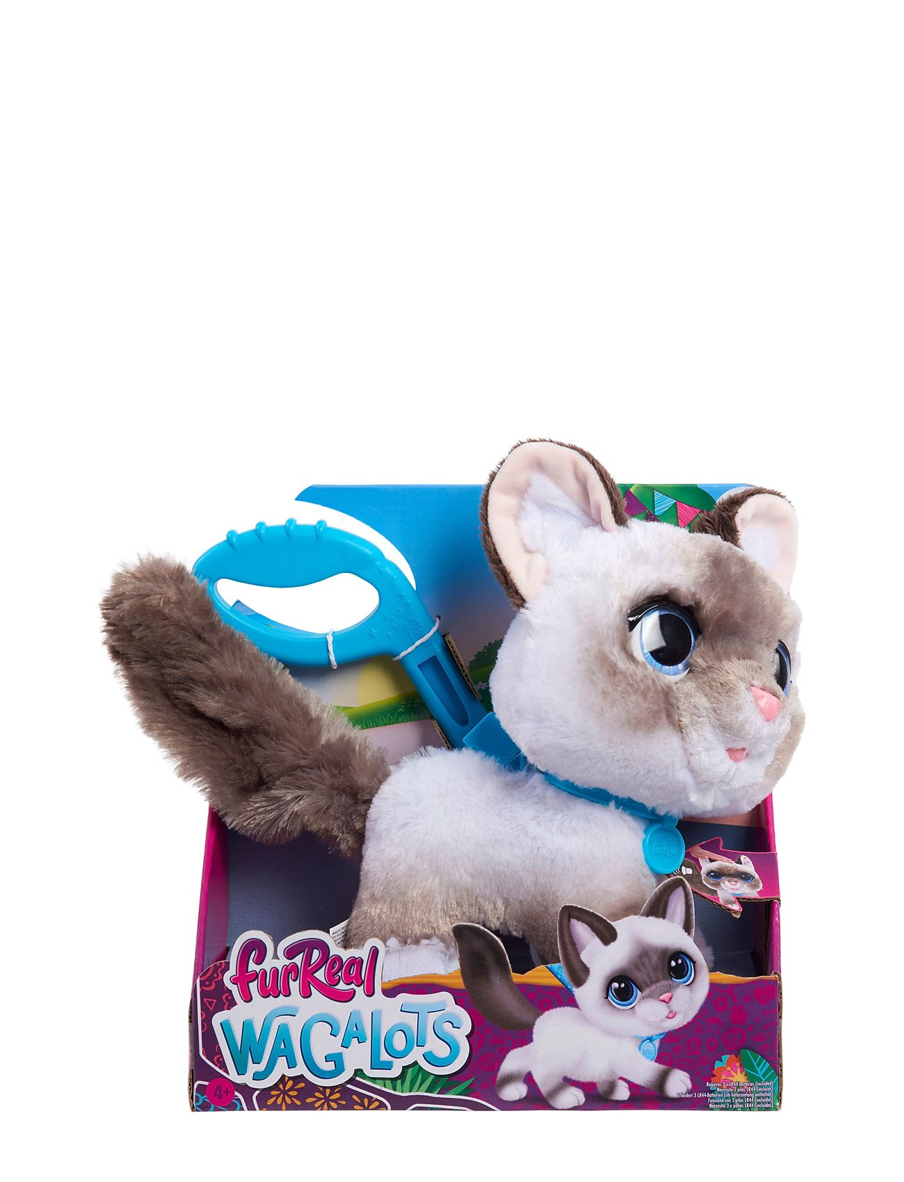 Furreal Wag-A-Lots Kitty 23 Cm Toys Interactive Animals & Robots Interactive Animals Multi/patterned FurReal