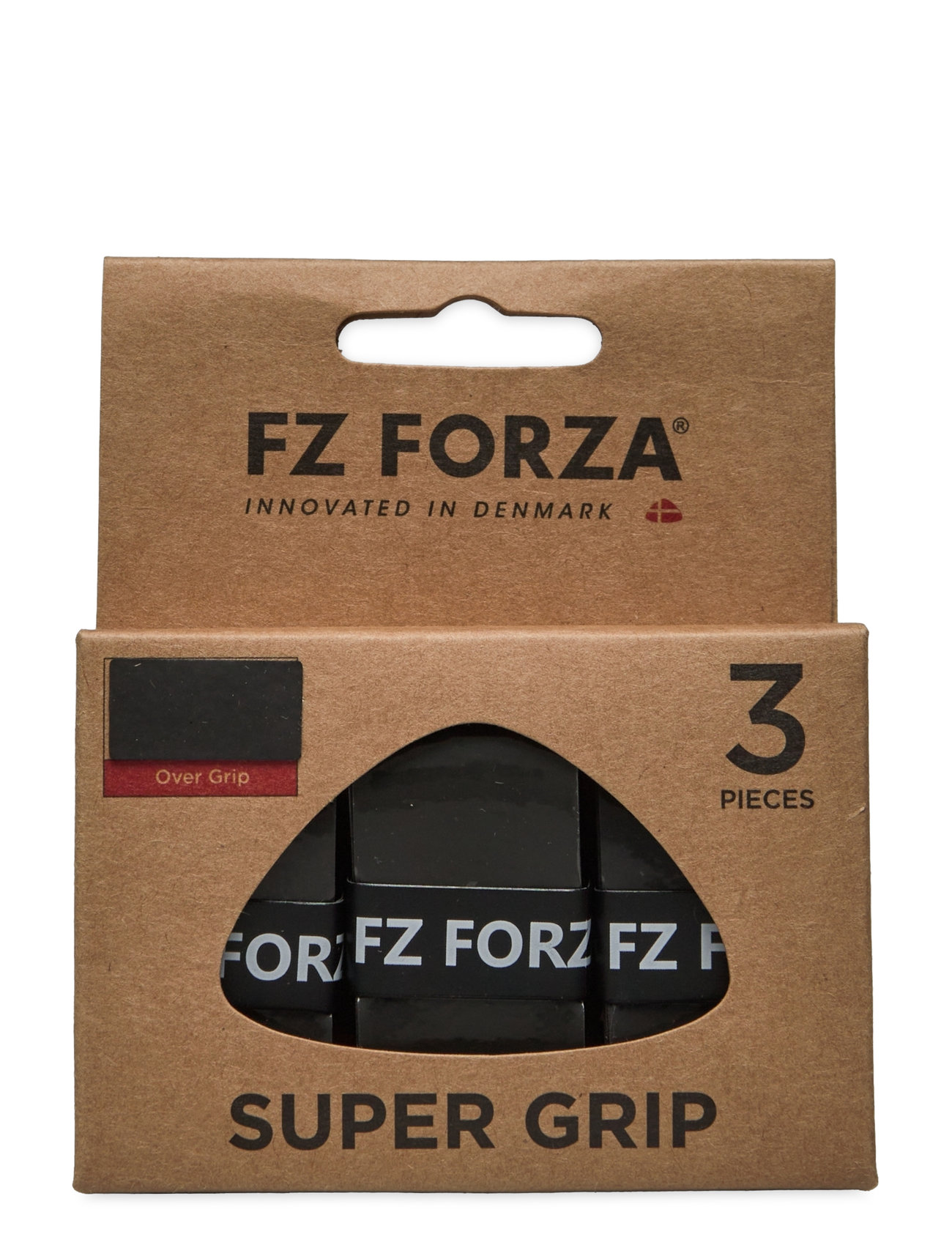 Super Grip 3Pcs. - 12X3 Box Sport Men Sport Equipment Sport Rackets & Equipment Sport Balls & Accessories Black FZ Forza