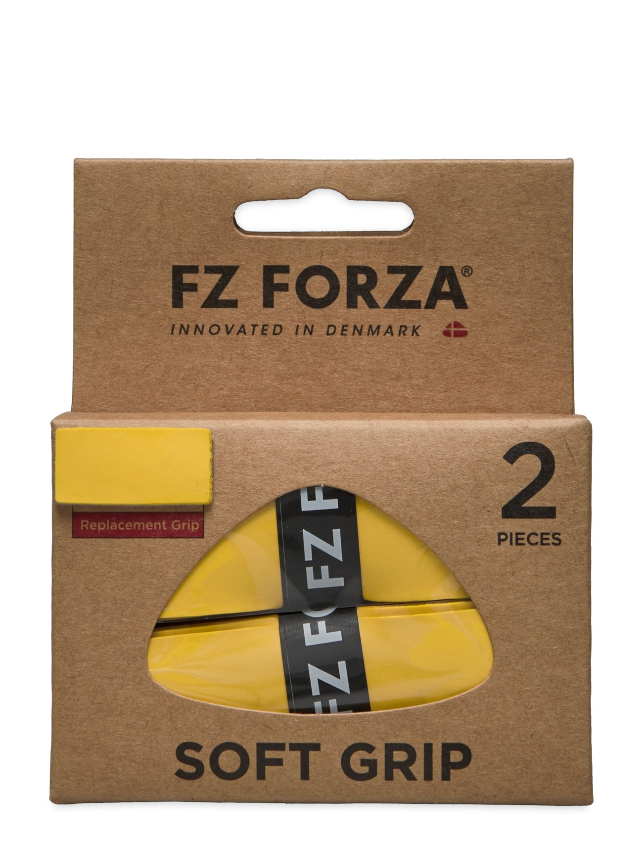 Soft Grip 2Pcs. - 12X2 Box Sport Men Sport Equipment Sport Rackets & Equipment Sport Balls & Accessories Yellow FZ Forza