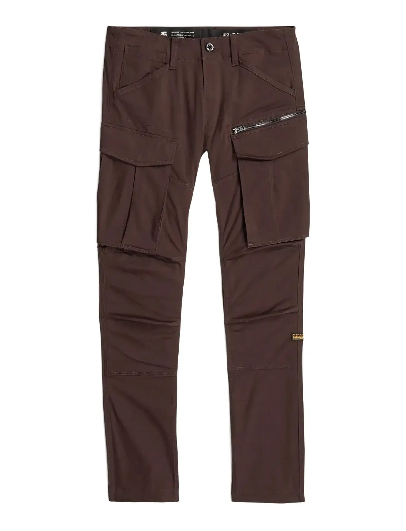 G-STAR Rovic Zip 3D Regular Tapered Braun - 31x32 - Herren