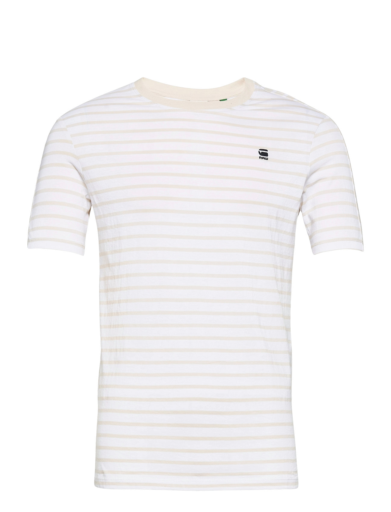 Korpaz Stripe Gr Slim R T SS T-shirts Short-sleeved Valkoinen G-star RAW
