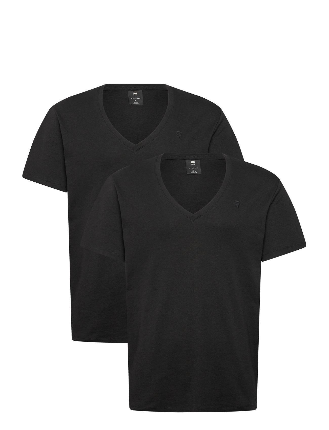 G-STAR Base V T 2-Pack Schwarz - XL - Herren