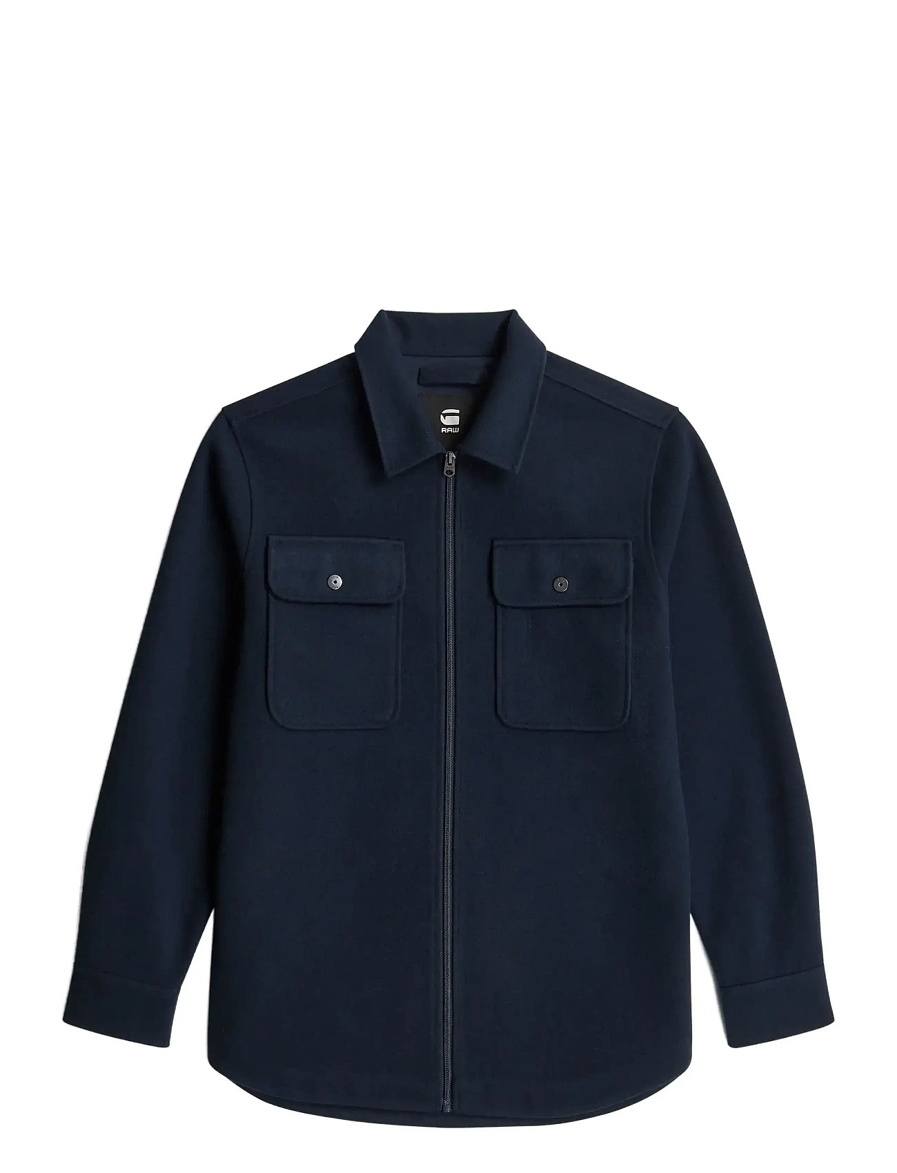 G-STAR Gpo Zip Overshirt Navy - M - Herren