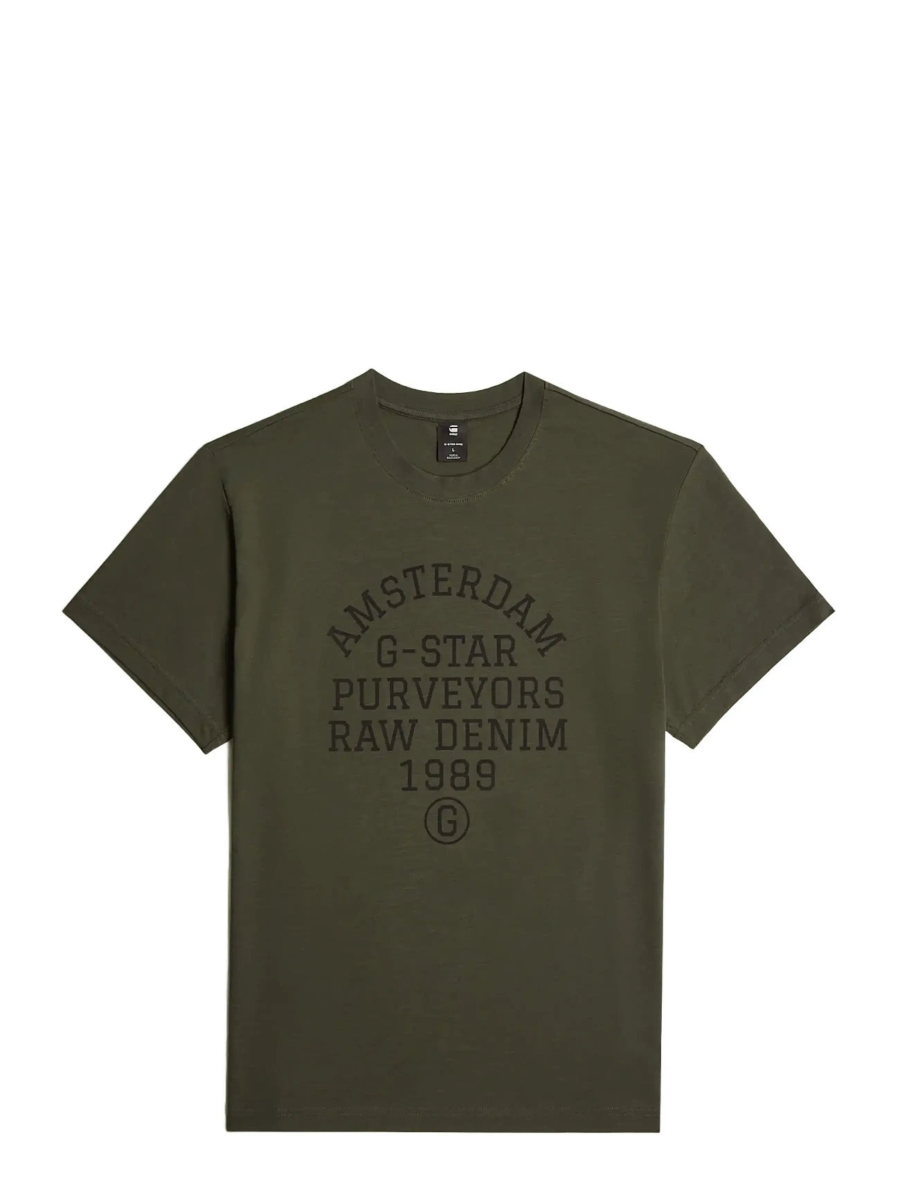 G-STAR Purveyors Gr R T Khaki - L - Herren