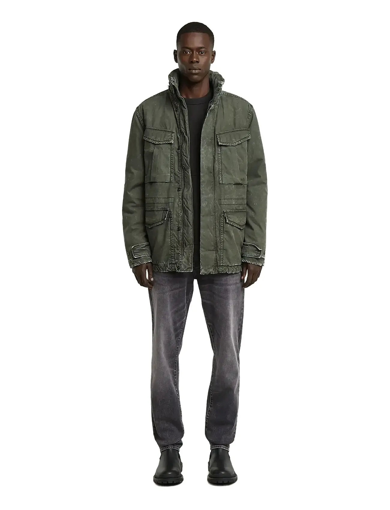G-STAR Rovic Gefüttert Field Jkt Grün - L - Herren