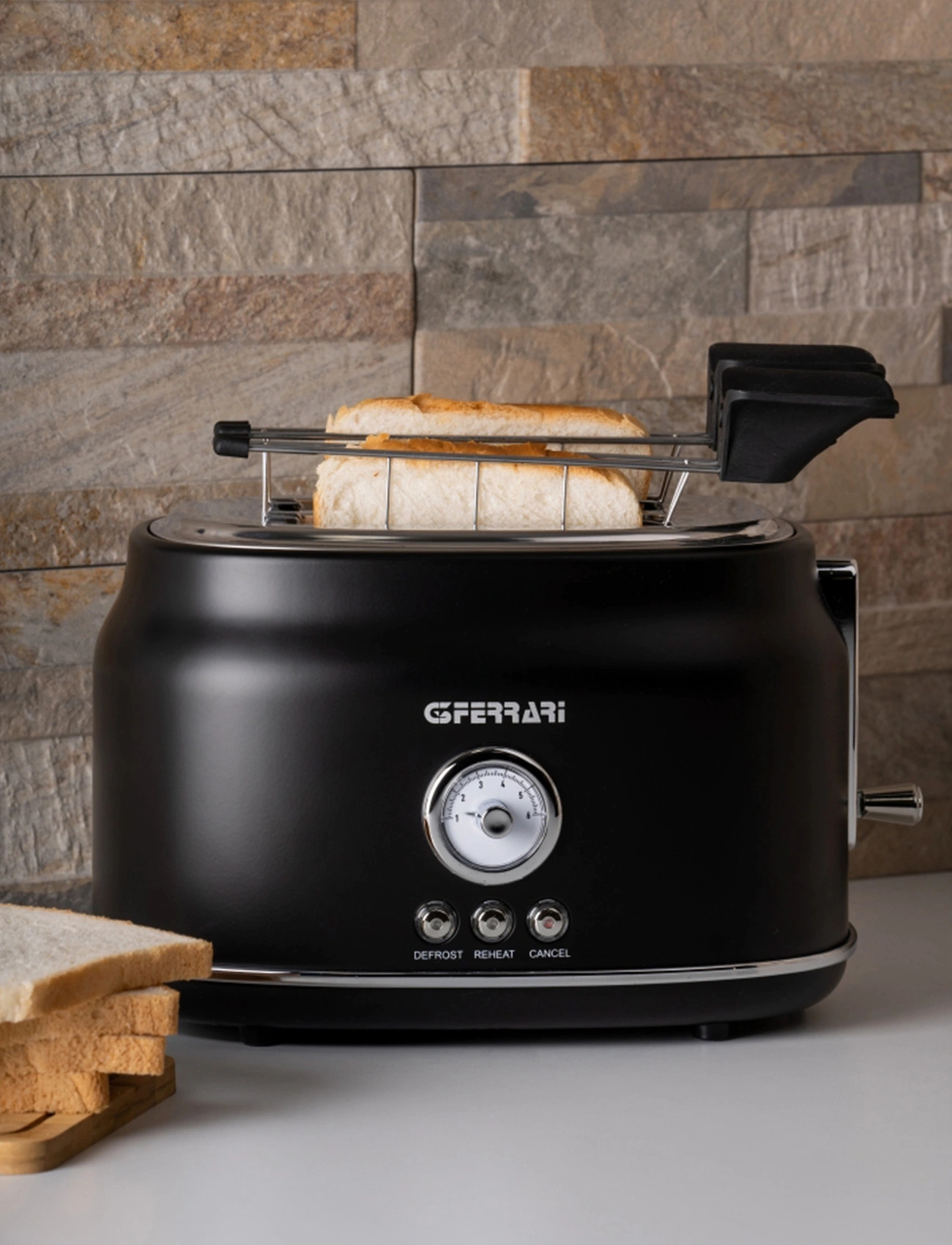 G3 Ferrari Toaster 2 Slice Artista Black G3 Ferrari, 2 S, Black, Køkkenmaskiner > Brødristere, Unisex