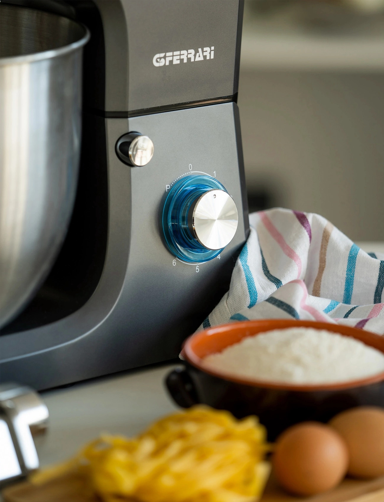 G3 Ferrari Stand Mixer 10 L Pastaio 10&Lode G3 Ferrari, 10 L, Grey, Køkkenmaskiner > Mixere Og Blendere, Unisex