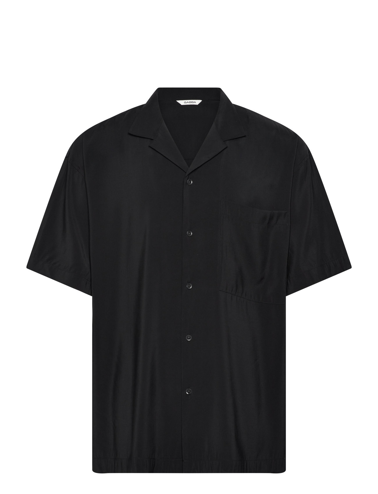 GABBA Jens Over Resort Yari Ss Schwarz - L - Herren