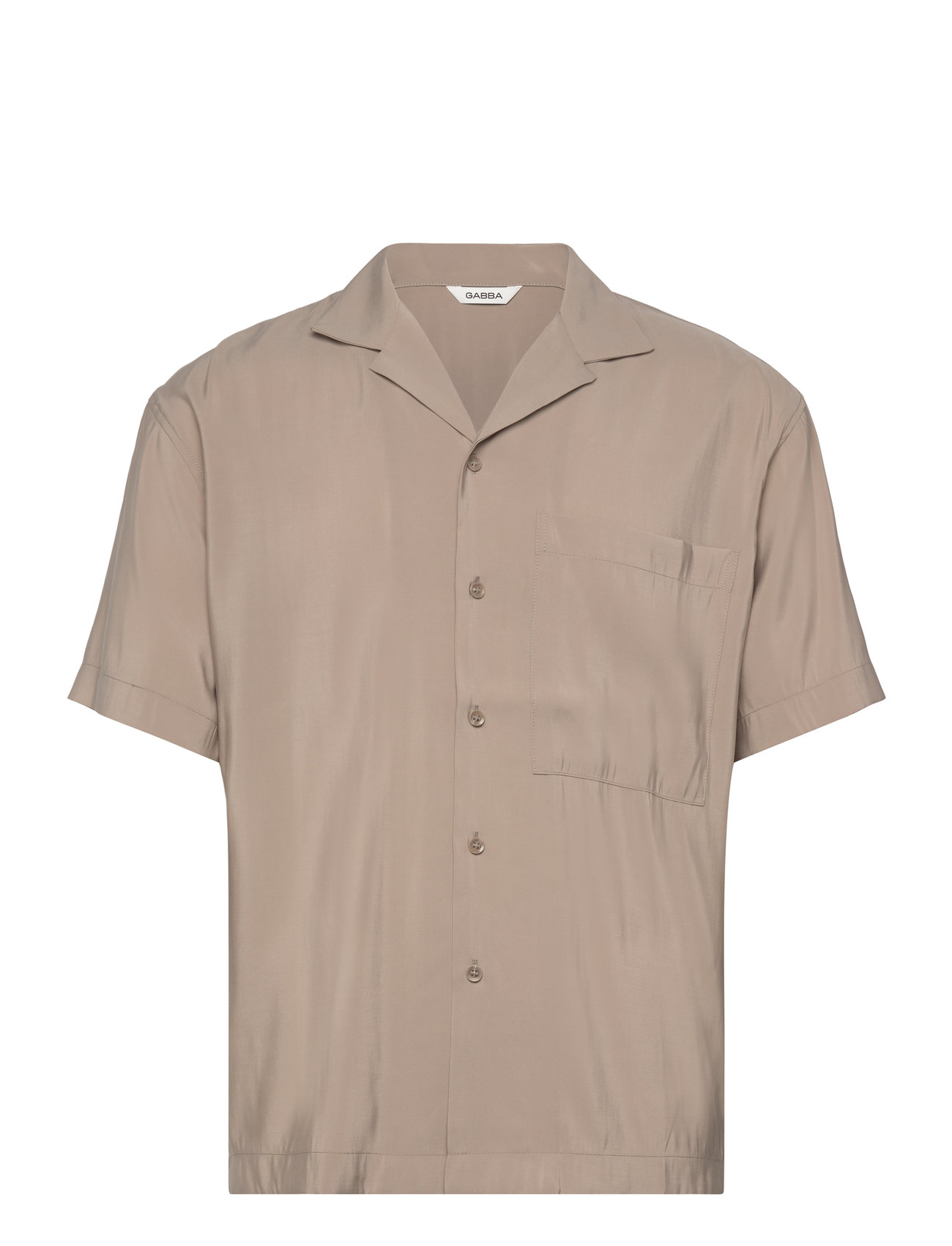 GABBA Jens Over Resort Yari Ss Beige - XXL - Herren