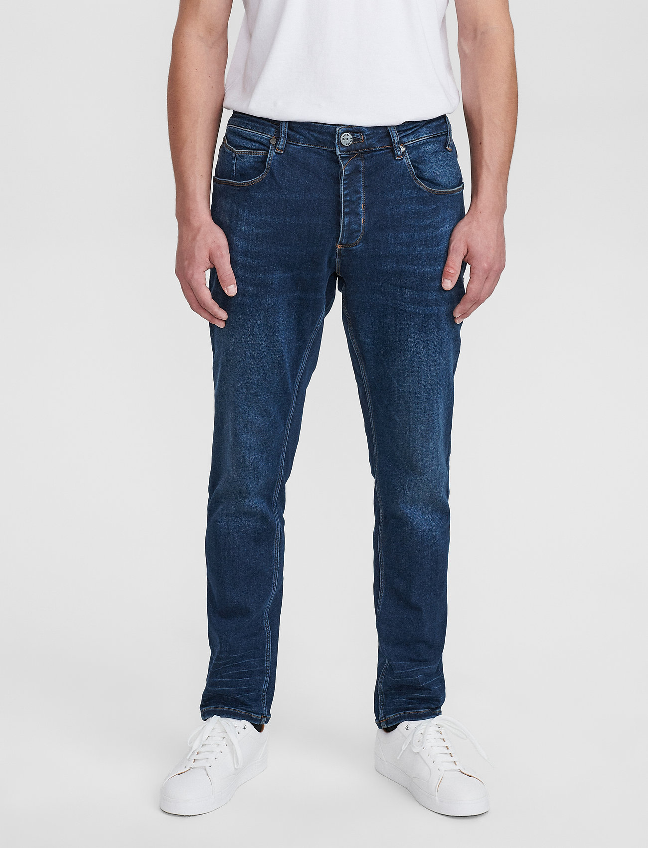 stuk journalist restjes Gabba Rey K3606 Mid Blue Jeans - Slim jeans - Boozt.com