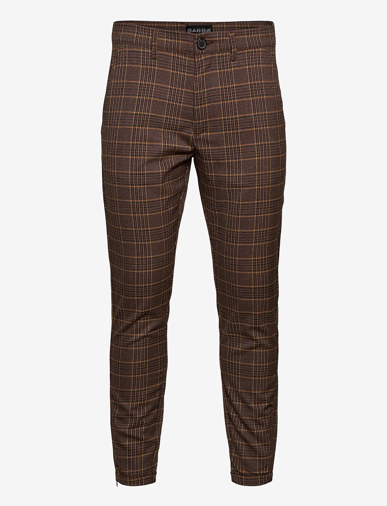 Pisa Brown Check Pant (Brown Check) (999 kr) Gabba Brown Check Pisa Check Pants Gabba Chinos - Herreklær er billig
