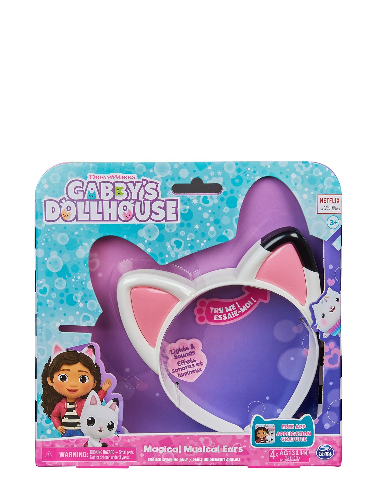 Gabby's Dollhouse Magical Musical Ears Toys Costumes & Accessories Costumes Accessories Multi/patterned Gabby's Dollhouse