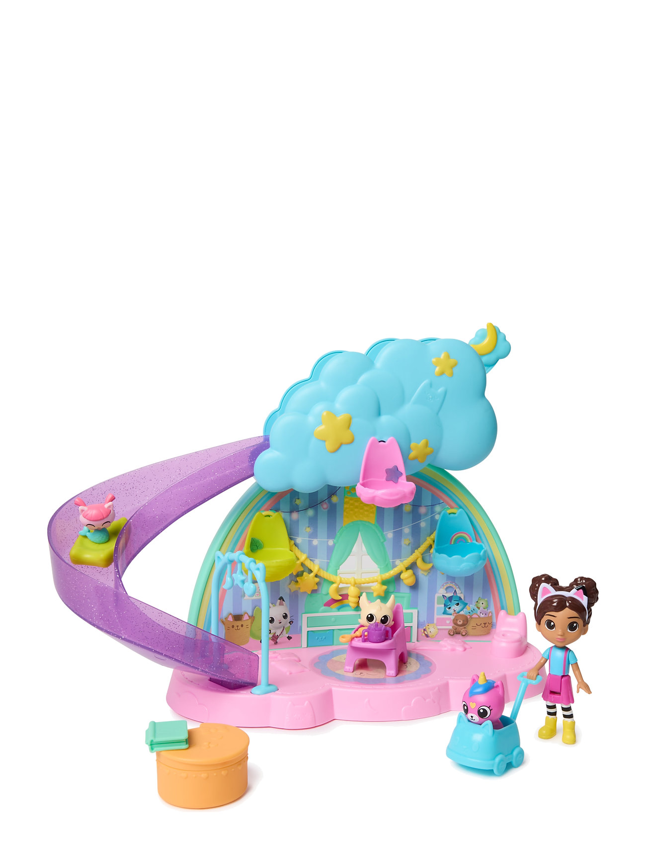 Gabby's Dollhouse Kitty Care Playset Toys Playsets & Action Figures Play Sets Multi/patterned Gabby's Dollhouse