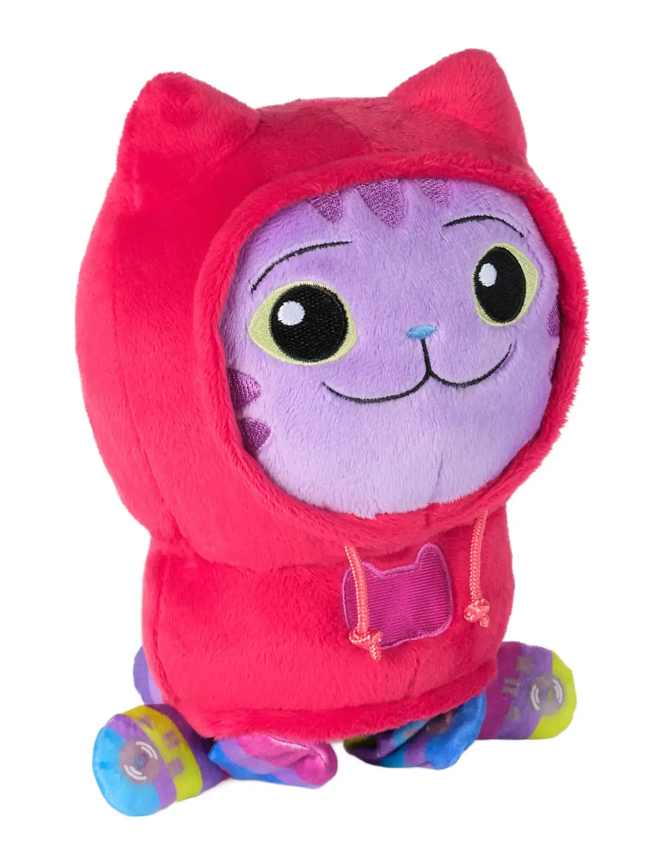 Gabby's Dollhouse Deluxe Plush Dj Catnip 25 Cm Toys Soft Toys Stuffed Toys Multi/patterned Gabby's Dollhouse