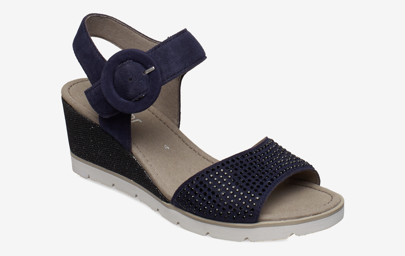 gabor blue sandals