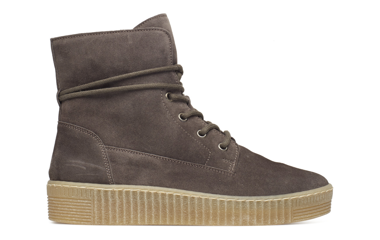 Ankle Microfutter Brown Semelle Gabor Supérieure Empeigne Tr Boot Extérieure Cuir Caoutchouc Doublure Rwpqd