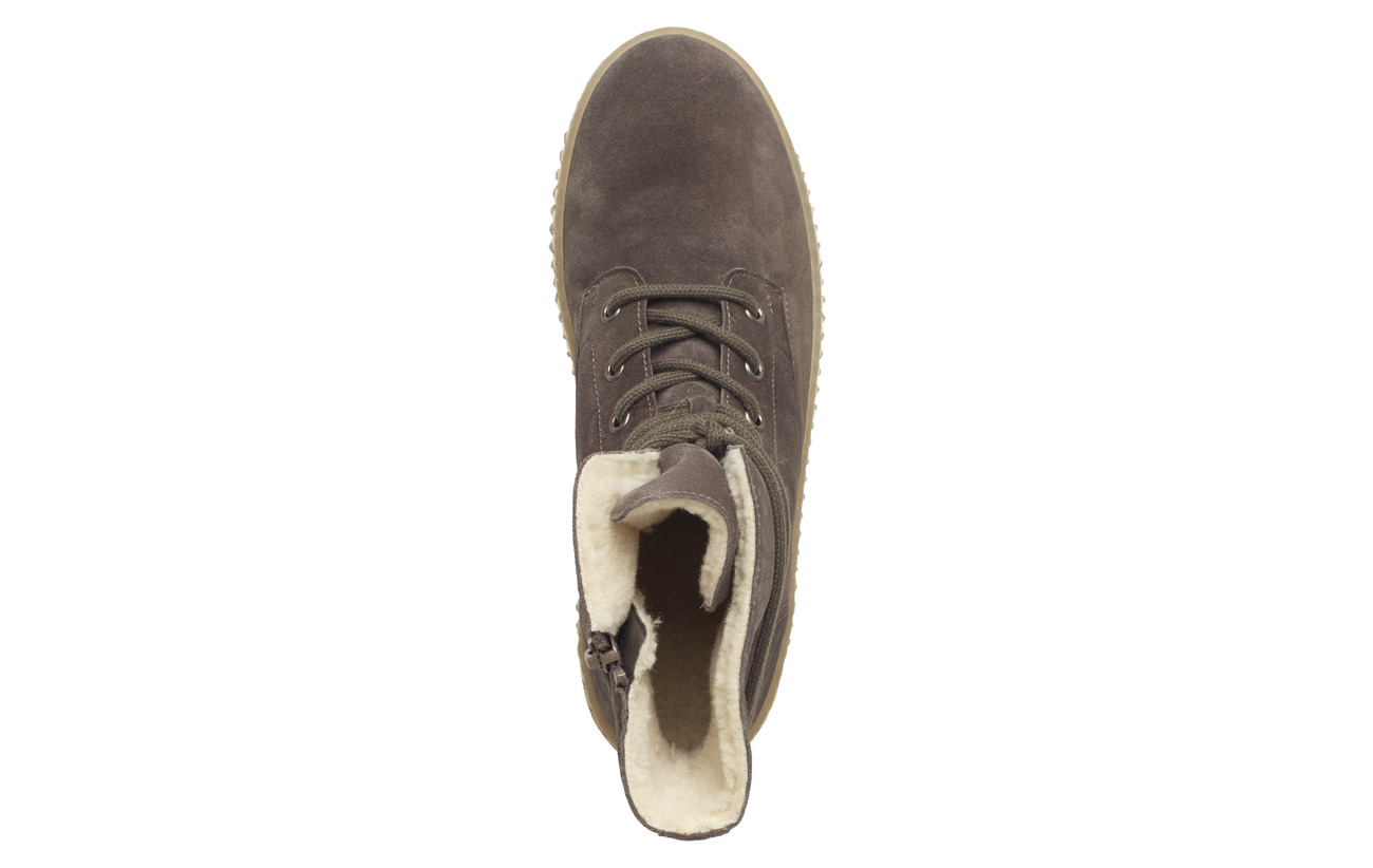 Ankle Microfutter Brown Semelle Gabor Supérieure Empeigne Tr Boot Extérieure Cuir Caoutchouc Doublure Rwpqd