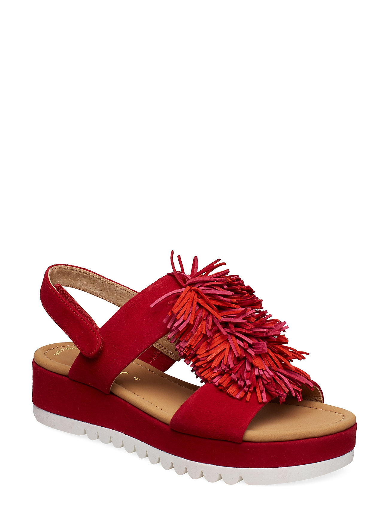 Sling Sandals Platte Sandalen Rood Gabor gabor kopen in de aanbieding