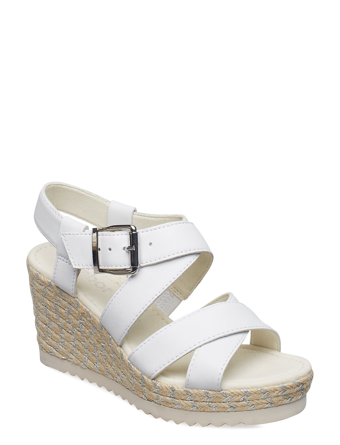 Sling Sandals Sandalette Met Hak Espadrilles Wit Gabor gabor kopen in de aanbieding