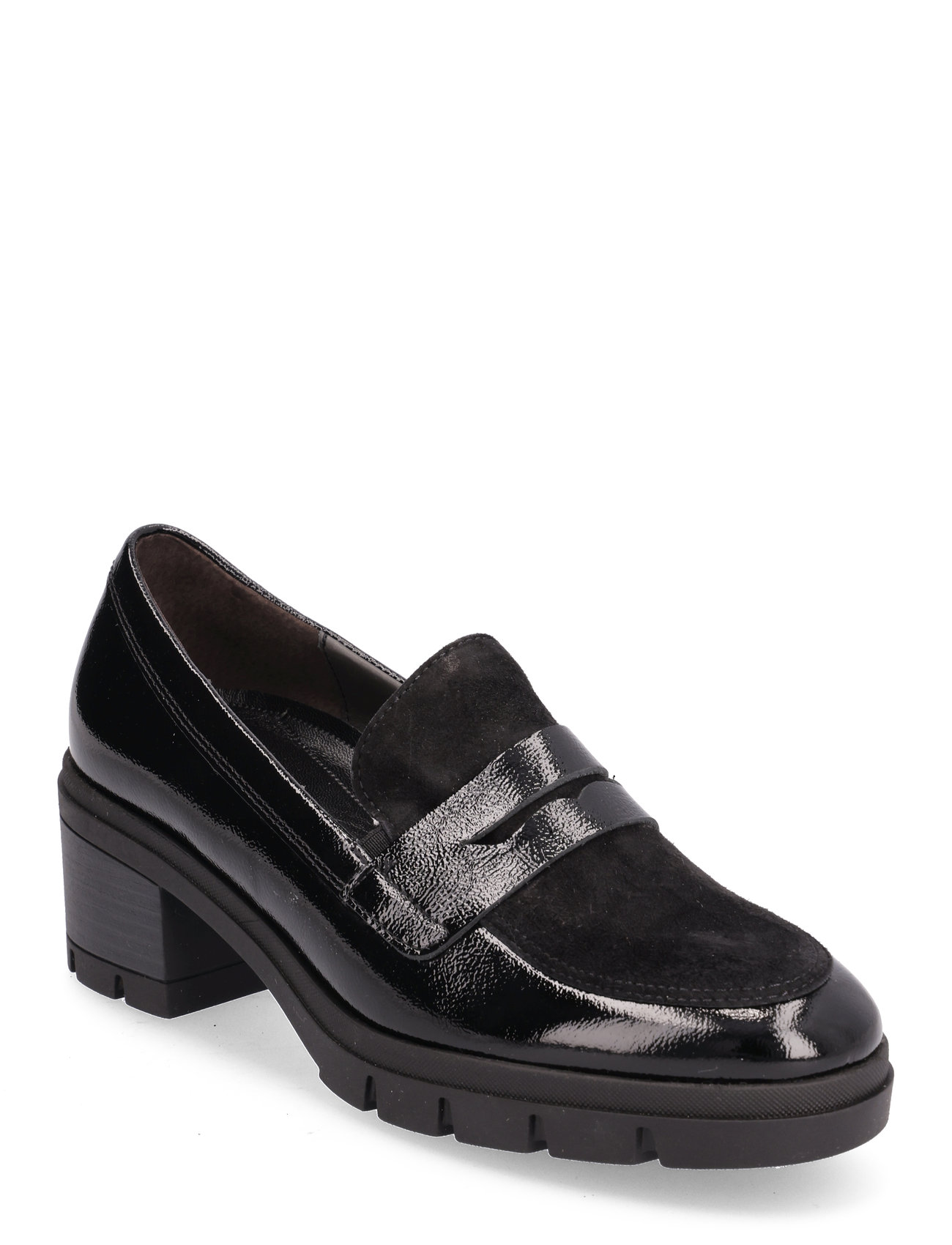 Loafer Shoes Heels Heeled Loafers Black Gabor