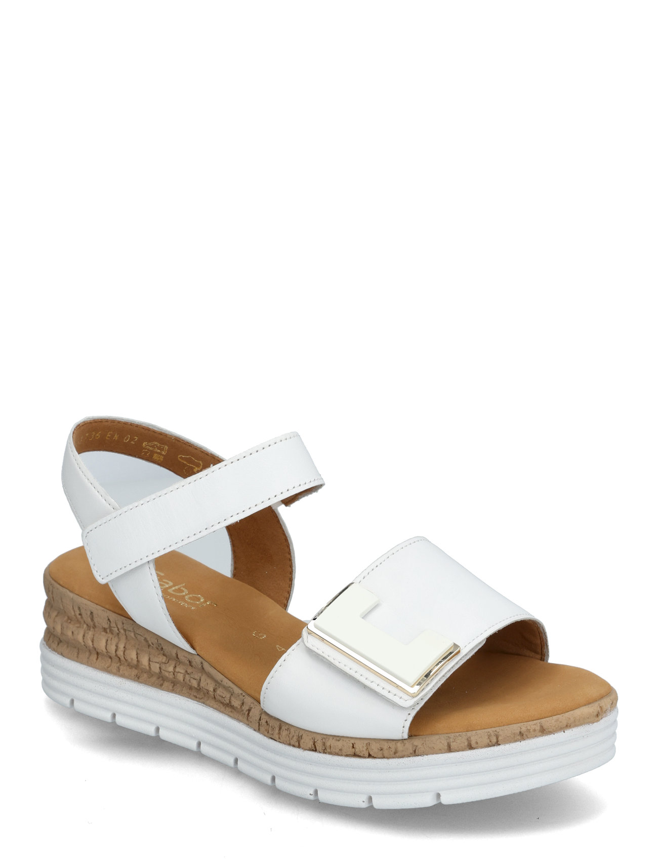 Wedge Sandal Shoes Sandals Flat Sandals White Gabor