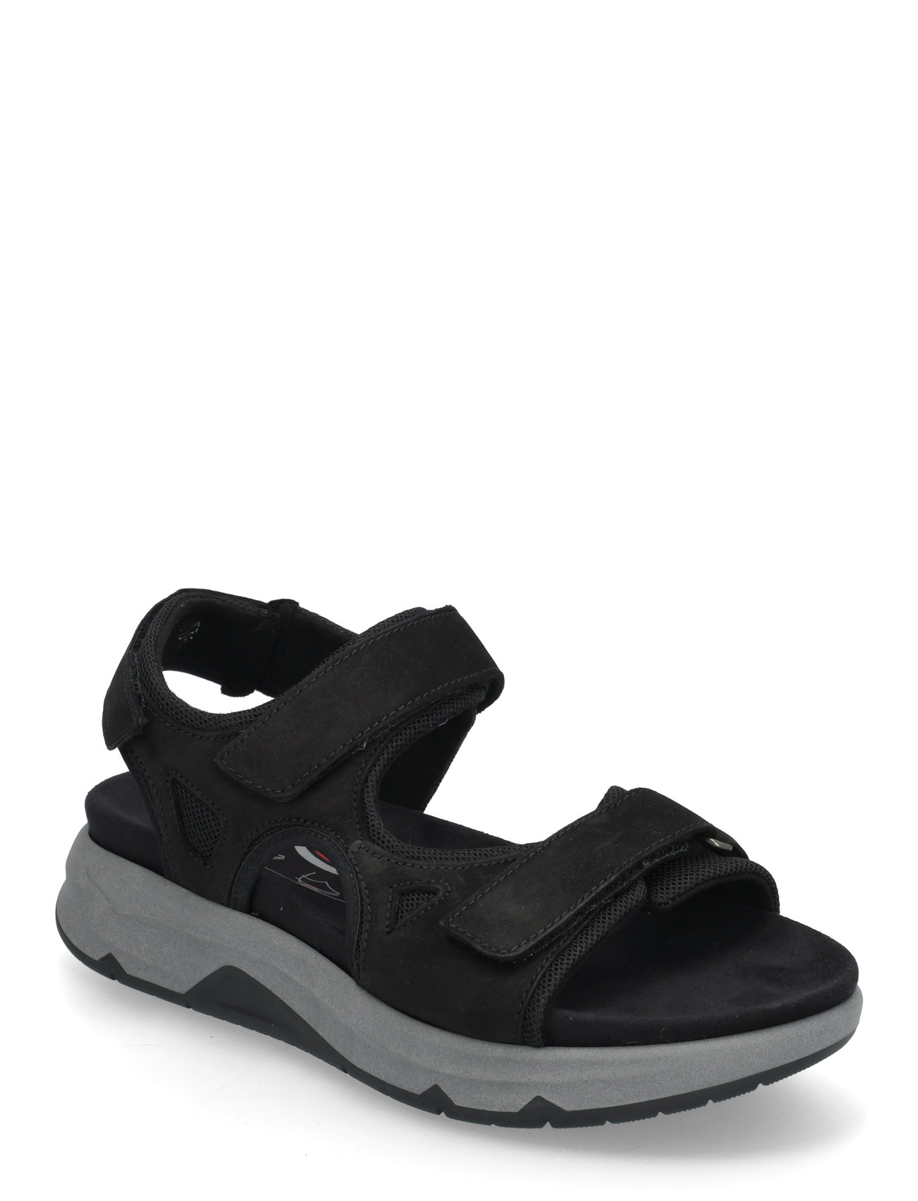 Rollingsoft Sandal Shoes Sandals Flat Sandals Black Gabor