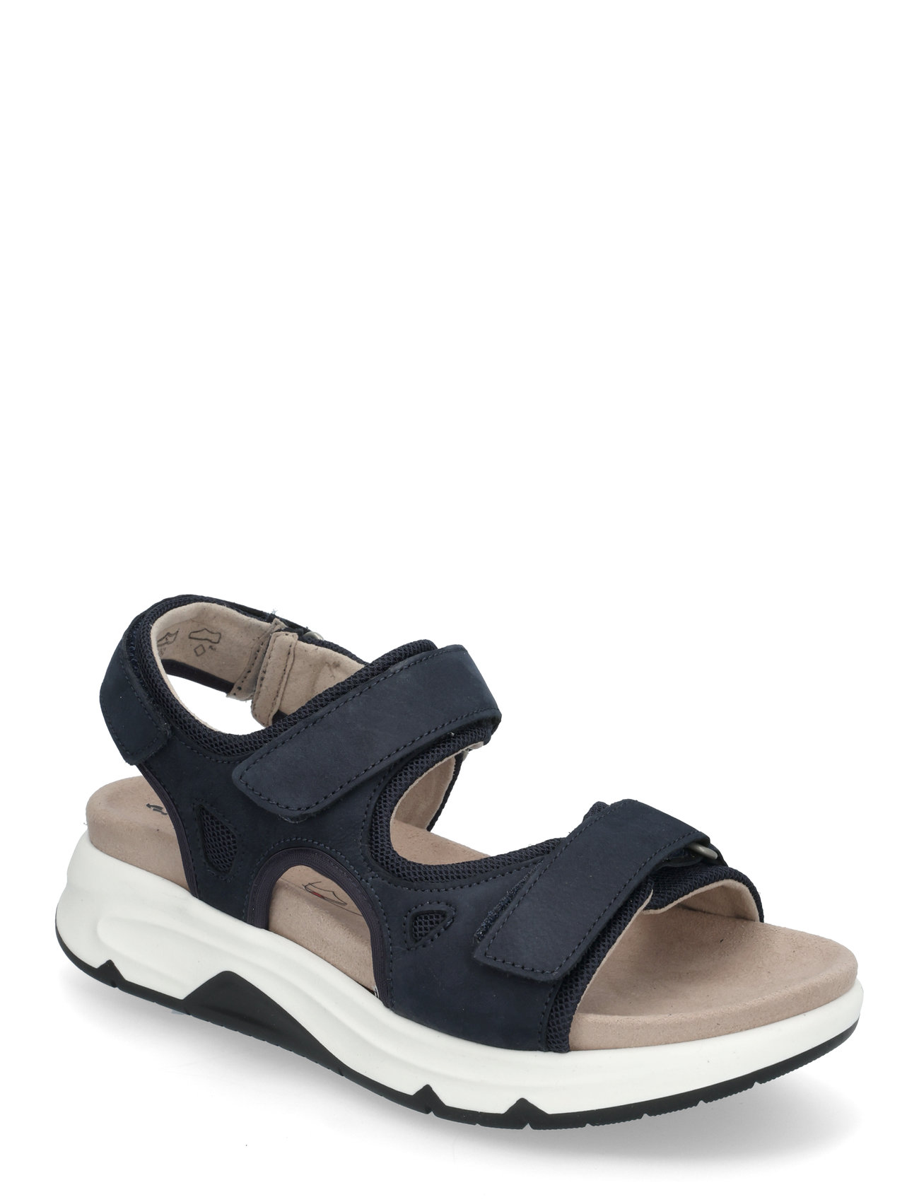 Rollingsoft Sandal Shoes Sandals Flat Sandals Navy Gabor