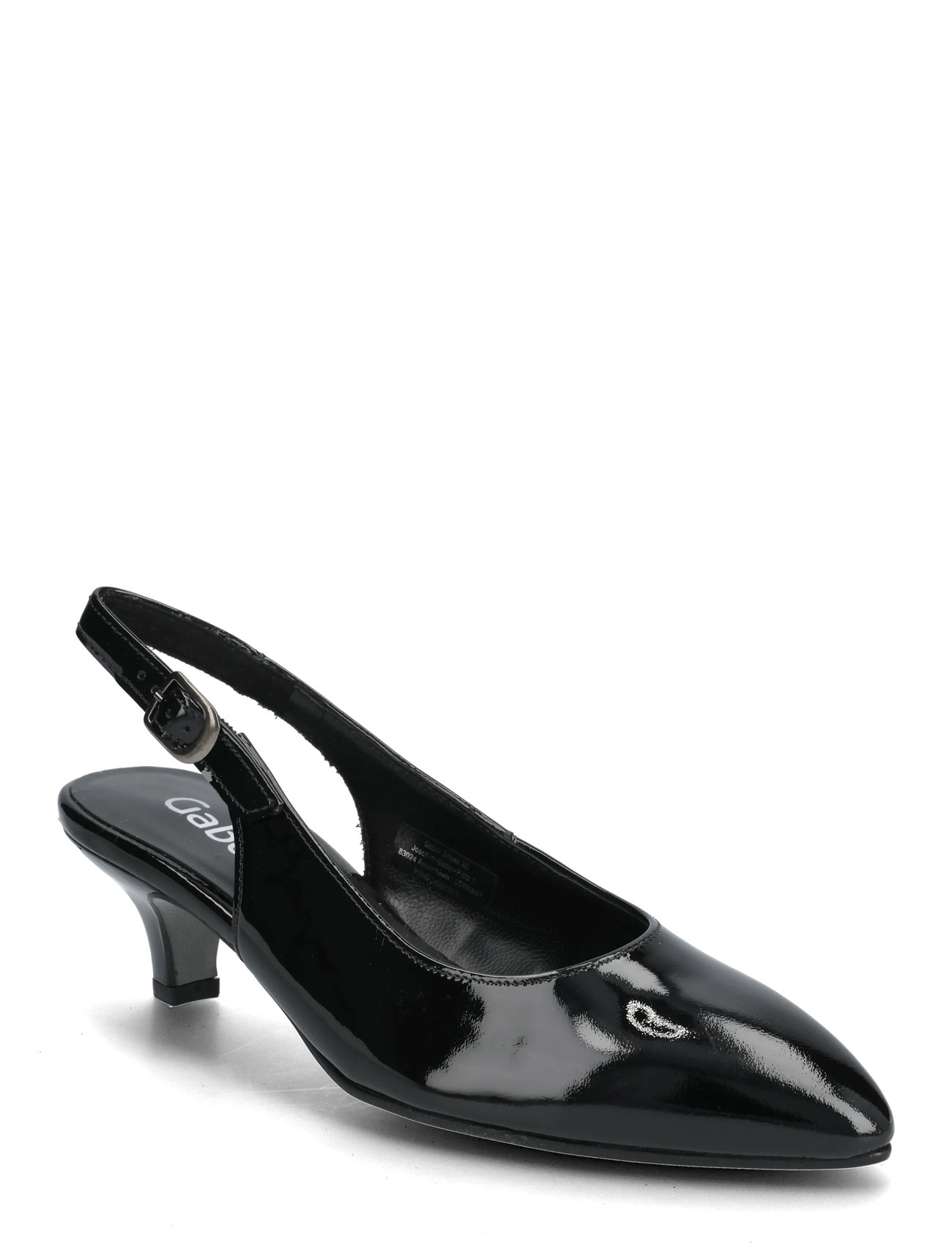 Gabor Slingback, 38, Black, Sling Backs > Heeled Slingbacks, Dame