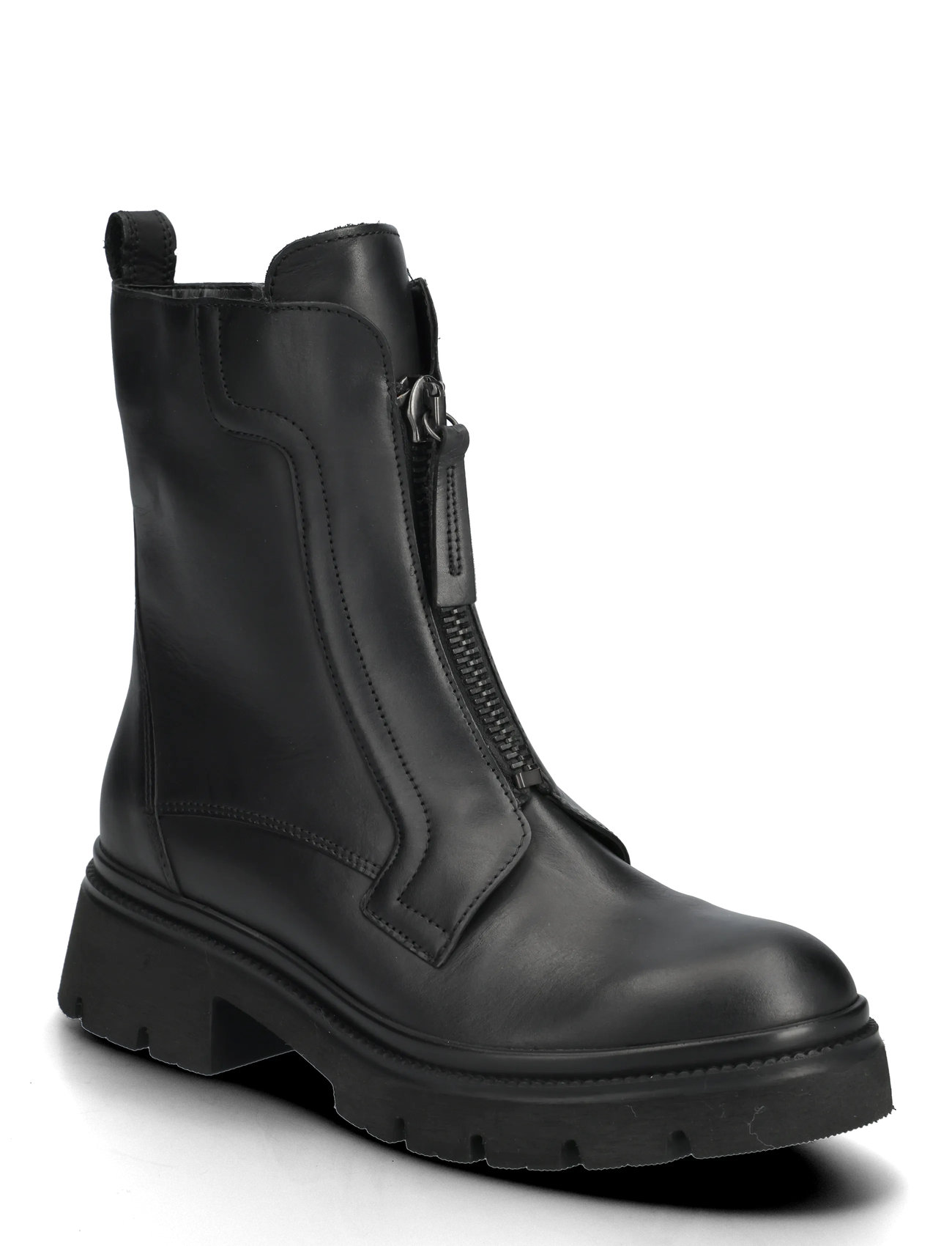 Gabor Ankle Boot, 38.5, Black, Ankelstøvler > Ankelstøvler Med Flad Hæl, Dame