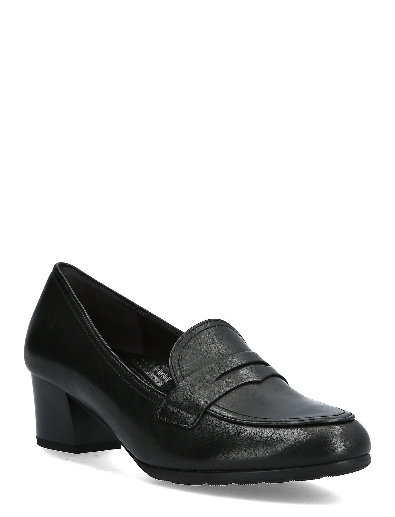 Loafer Shoes Heels Pumps Classic Musta Gabor
