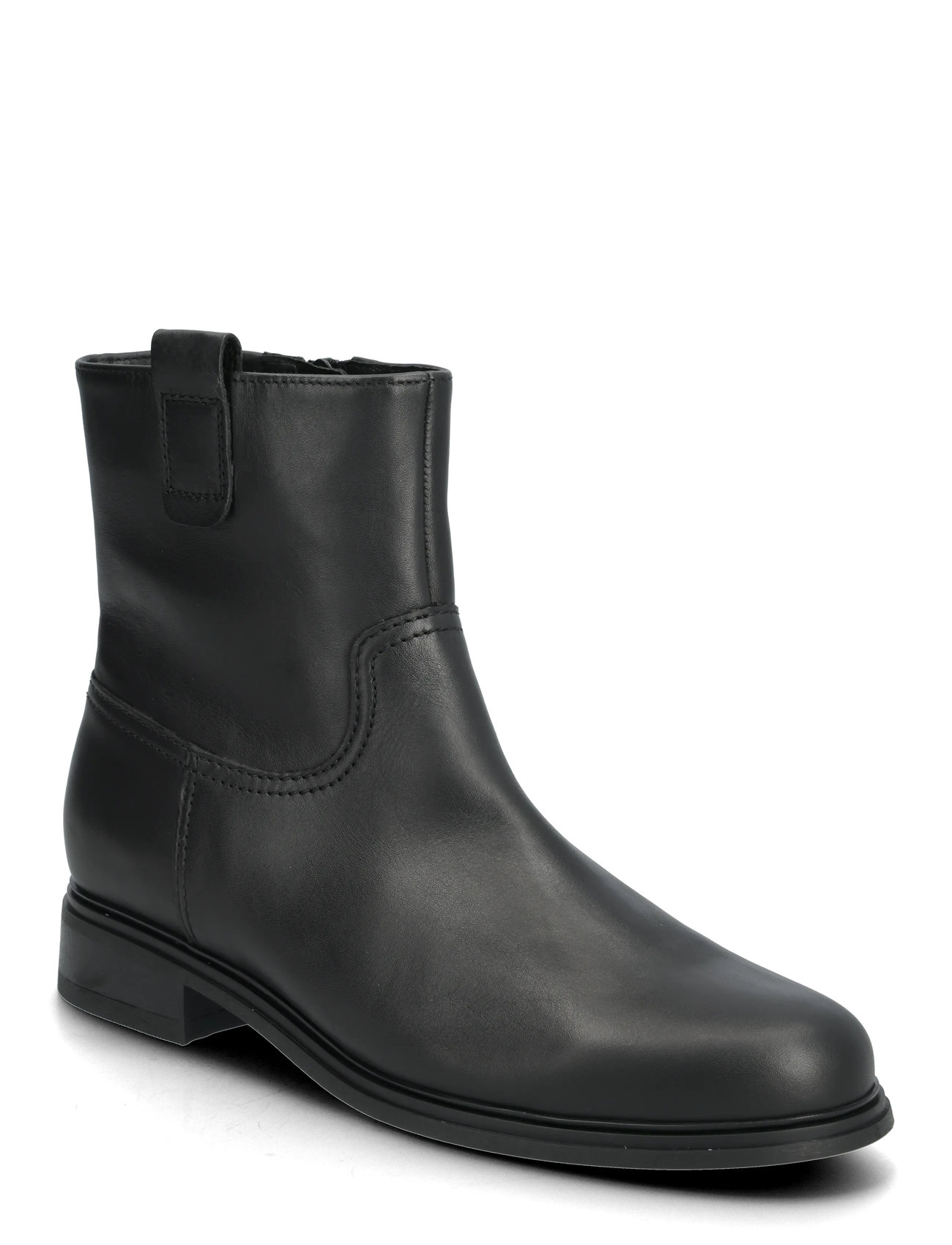 Gabor Ankle Boot, 38.5, Black, Ankelstøvler > Ankelstøvler Med Flad Hæl, Dame