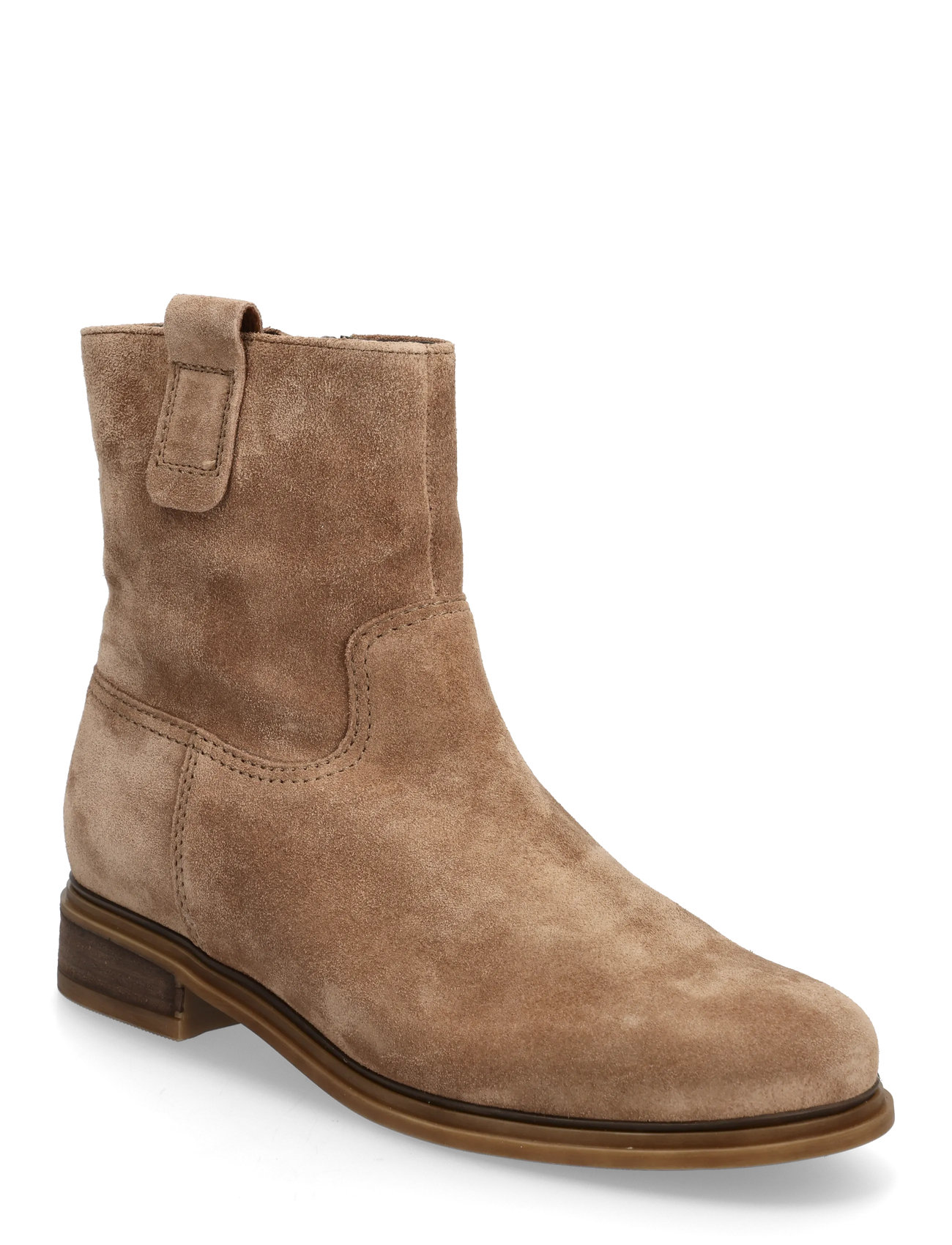 Gabor Ankle Boot, 39, Beige, Ankelstøvler > Ankelstøvler Med Flad Hæl, Dame