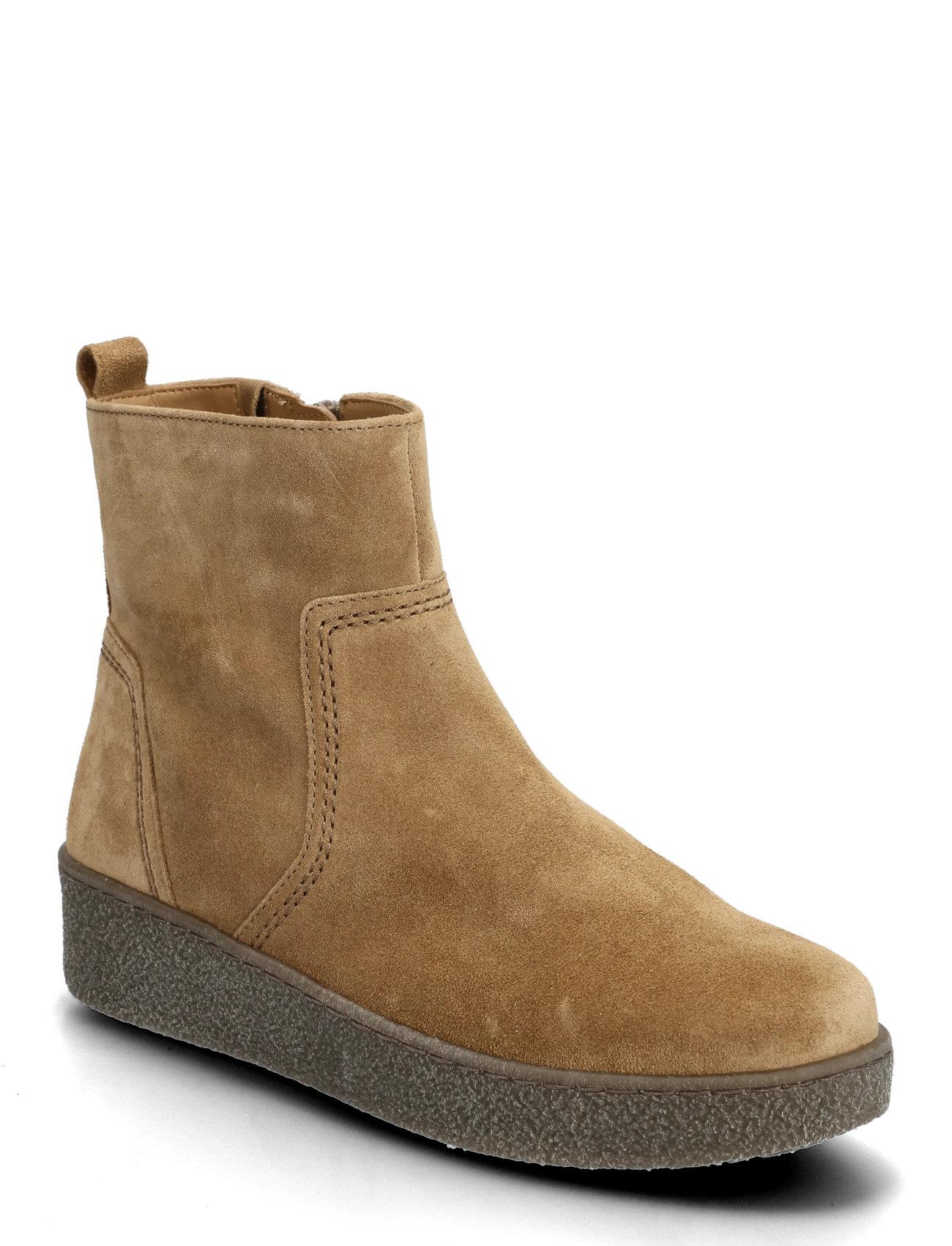 Gabor Ankle Boot, Warmlining, 41, Beige, Ankelstøvler > Ankelstøvler Med Flad Hæl, Dame