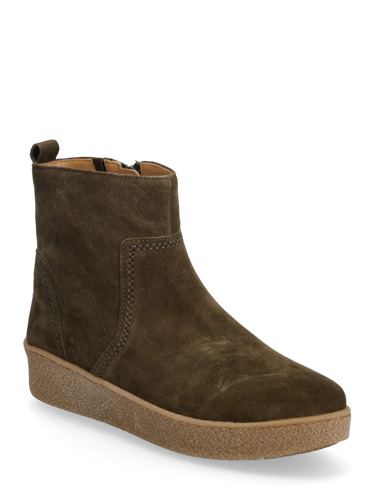 Gabor Ankle Boot, Warmlining, 41, Brown, Ankelstøvler > Ankelstøvler Med Flad Hæl, Dame