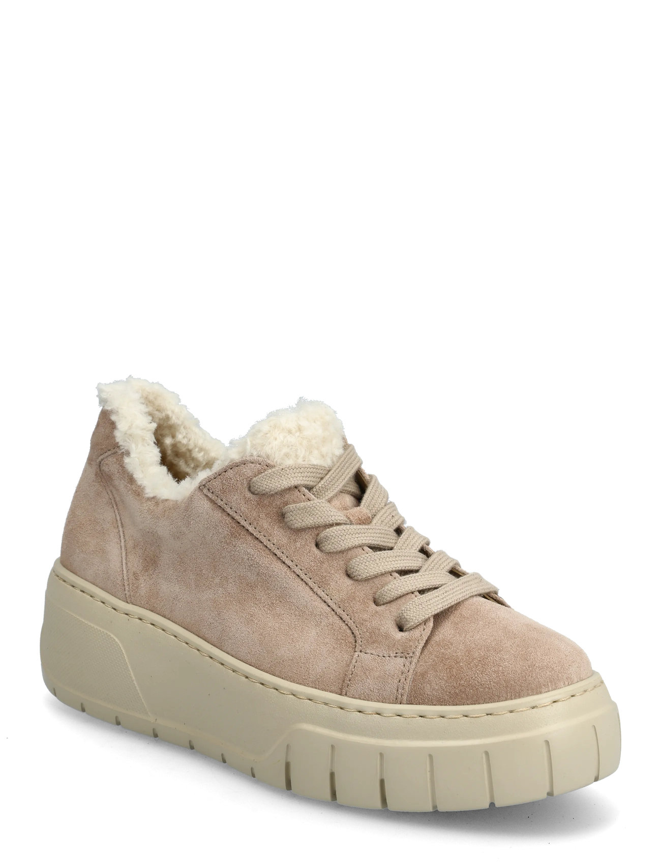 Gabor Sneaker, Warmlined, 40, Beige, Sneakers > Sneakers Med Lav Top, Dame