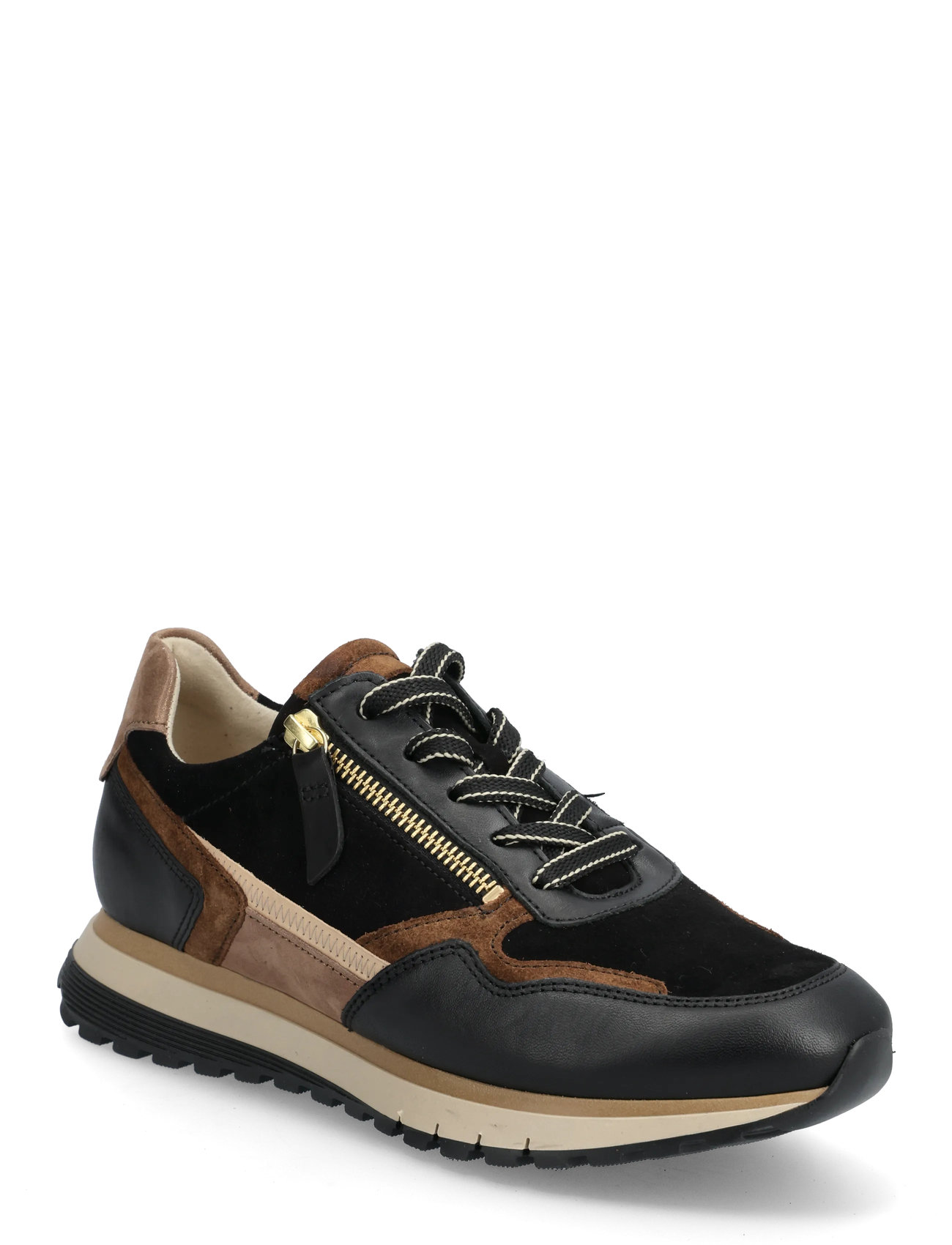 Gabor Sneaker, 42, Black, Sneakers > Sneakers Med Lav Top, Dame