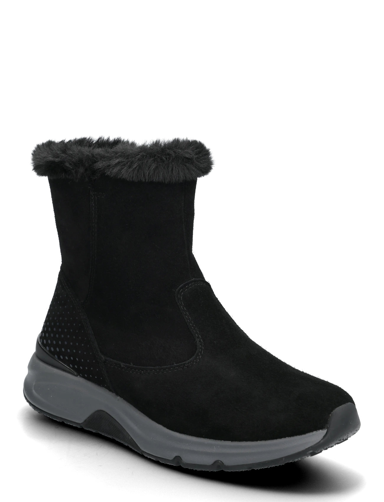 GABOR Rollingsoft Mid Stiefel, Warmlining Schwarz - 39 - Damen