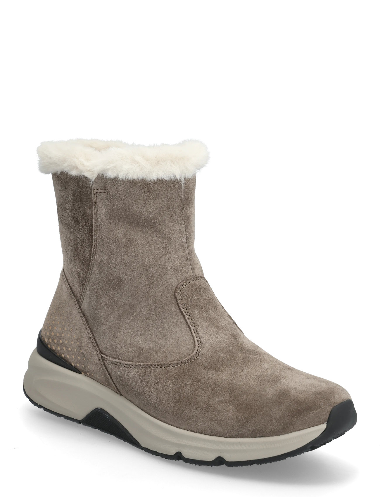 GABOR Rollingsoft Mid Stiefel, Warmlining Beige - 38 - Damen