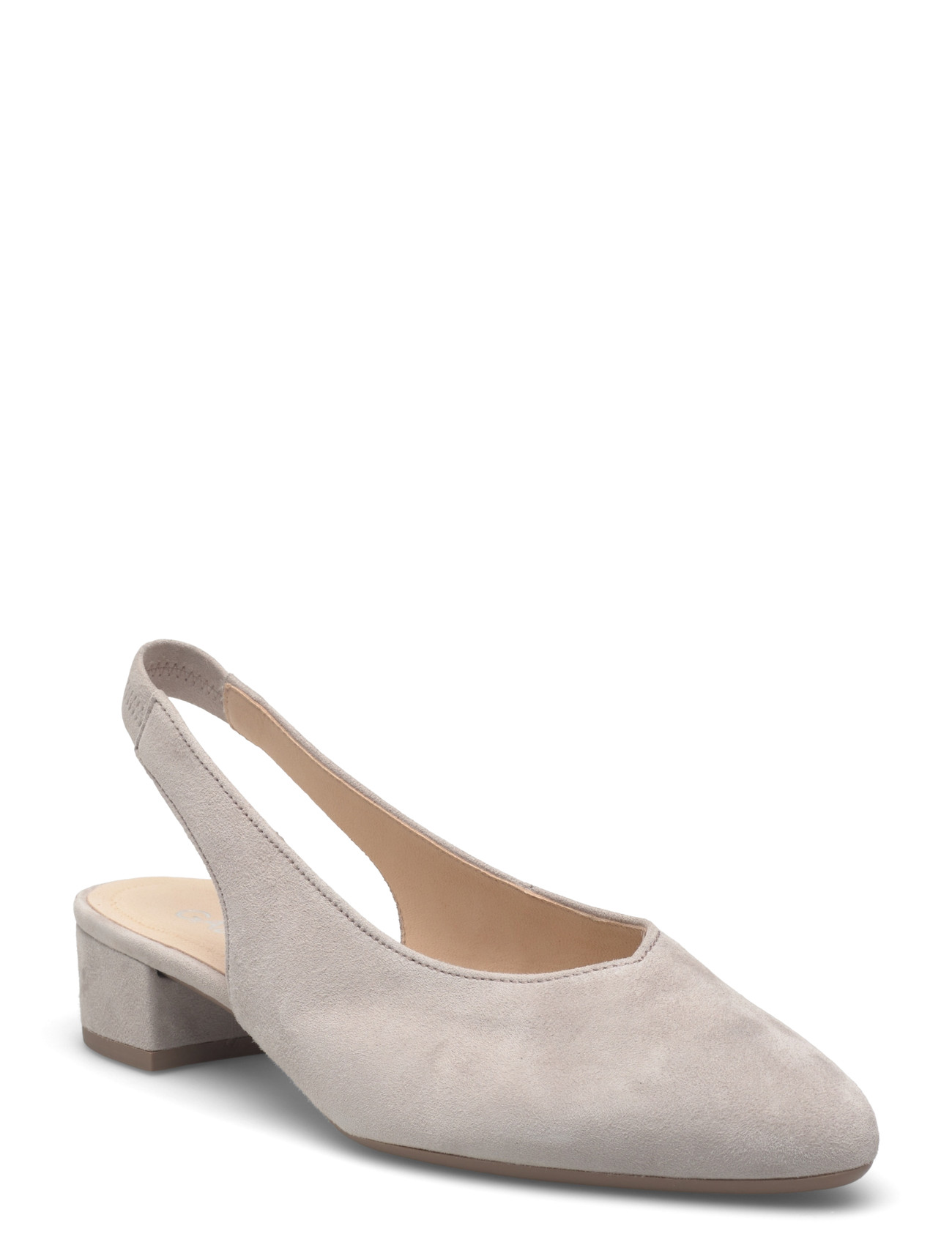 Gabor Slingback, 37, Grey, Hæle > Pumps, Dame