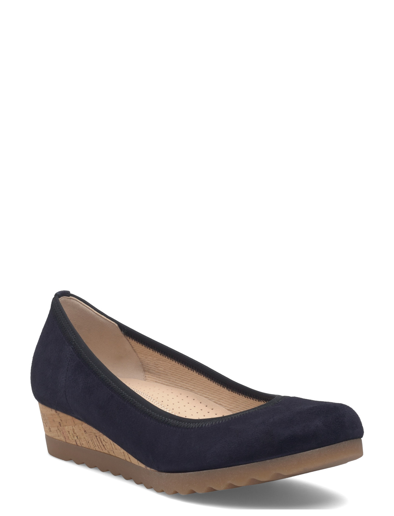 Gabor Wedge Pumps, 38.5, Navy, Hæle > Kiler, Dame