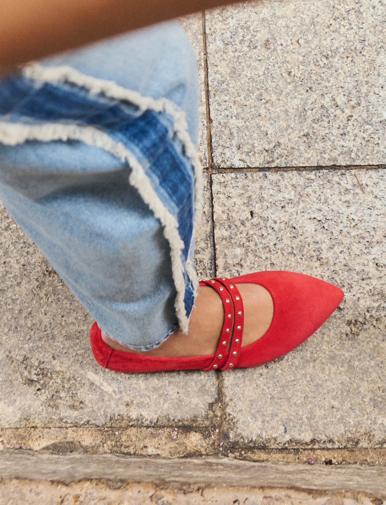 Gabor Mary Jane Shoe, 37, Red, Sko > Ballerinaer, Dame