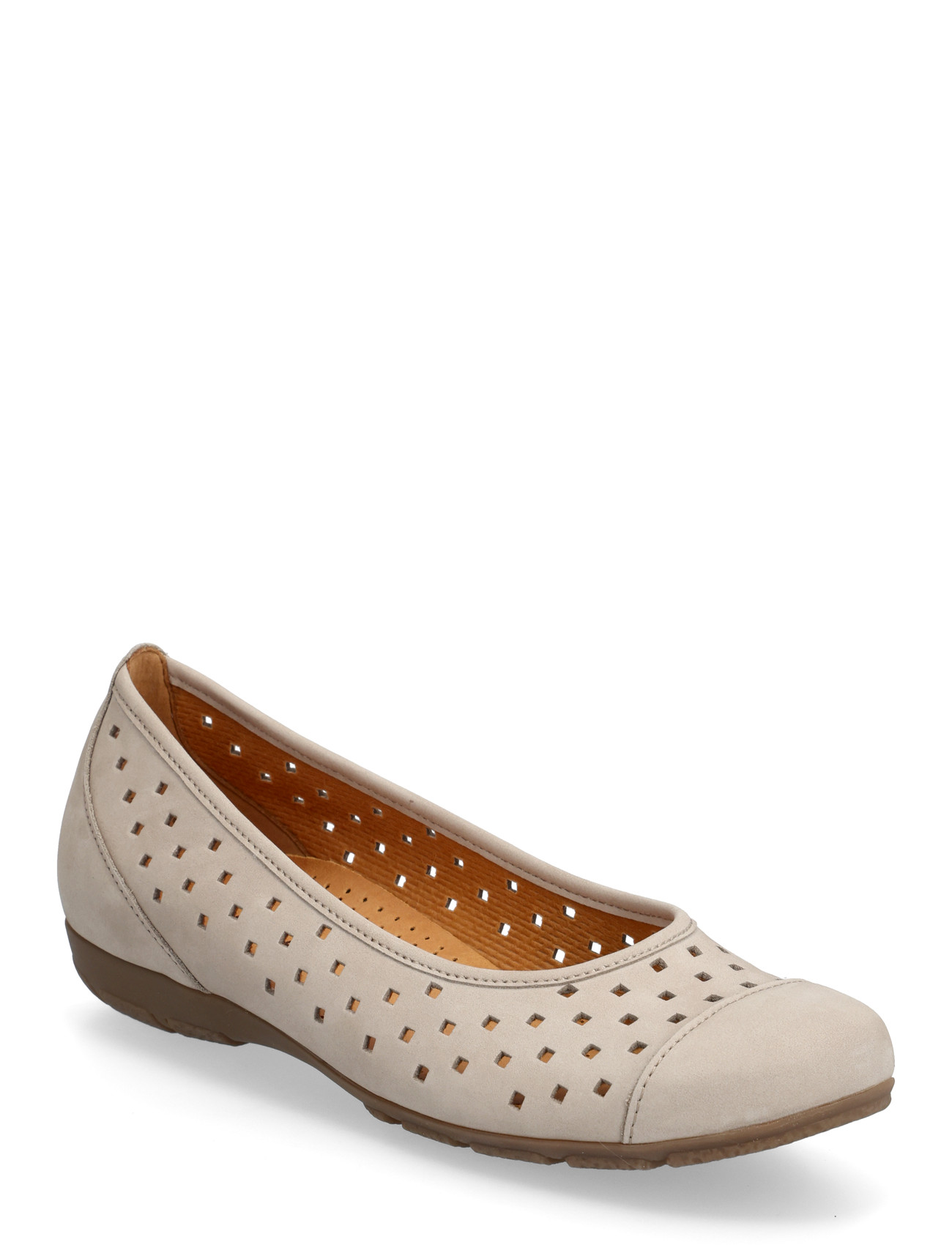 Gabor Ballerina, 37.5, Beige, Sko > Ballerinaer, Dame