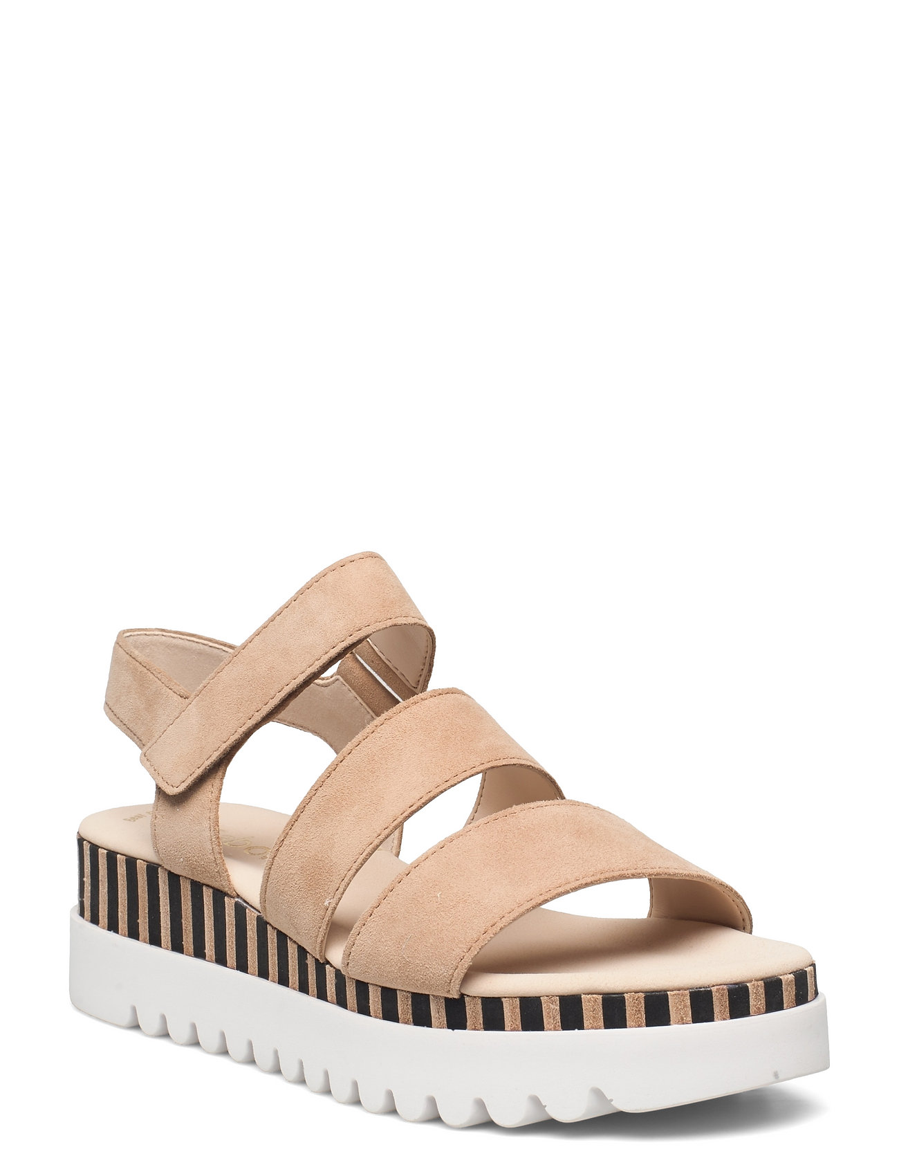 platform sandals white bottom