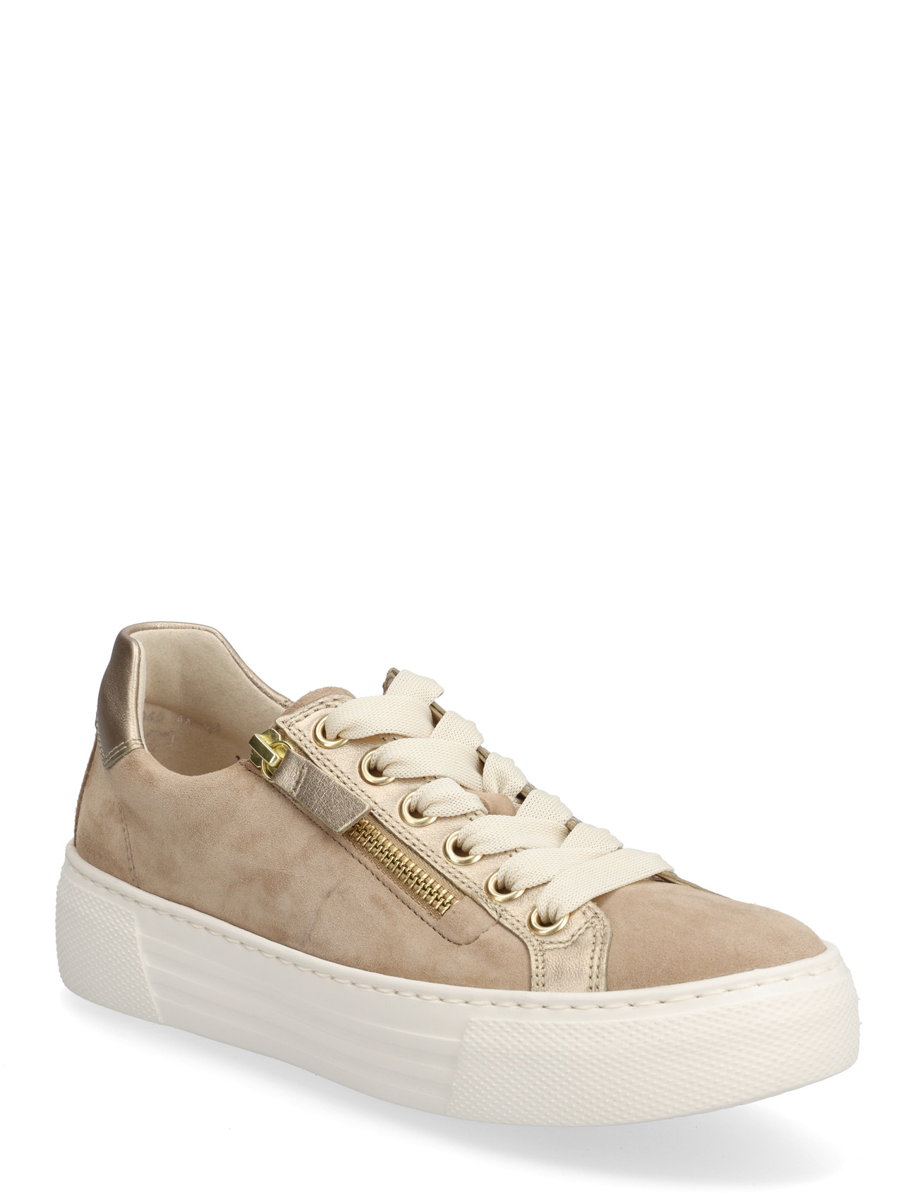 Gabor Sneaker, 41, Beige, Sneakers > Sneakers Med Lav Top, Dame